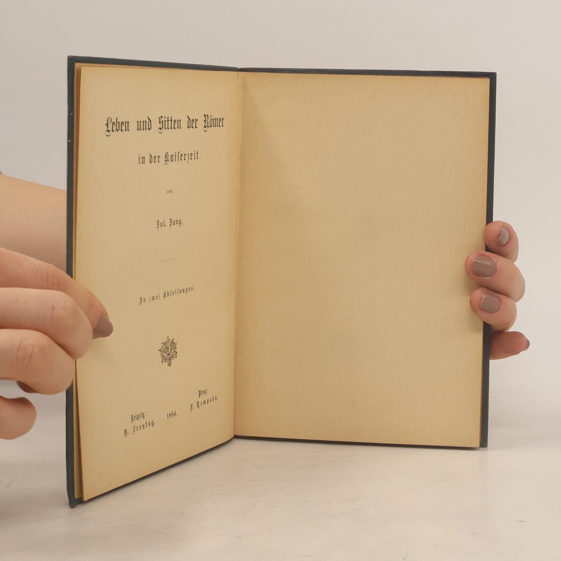 Julius Jung Leben und Sitten der Römer