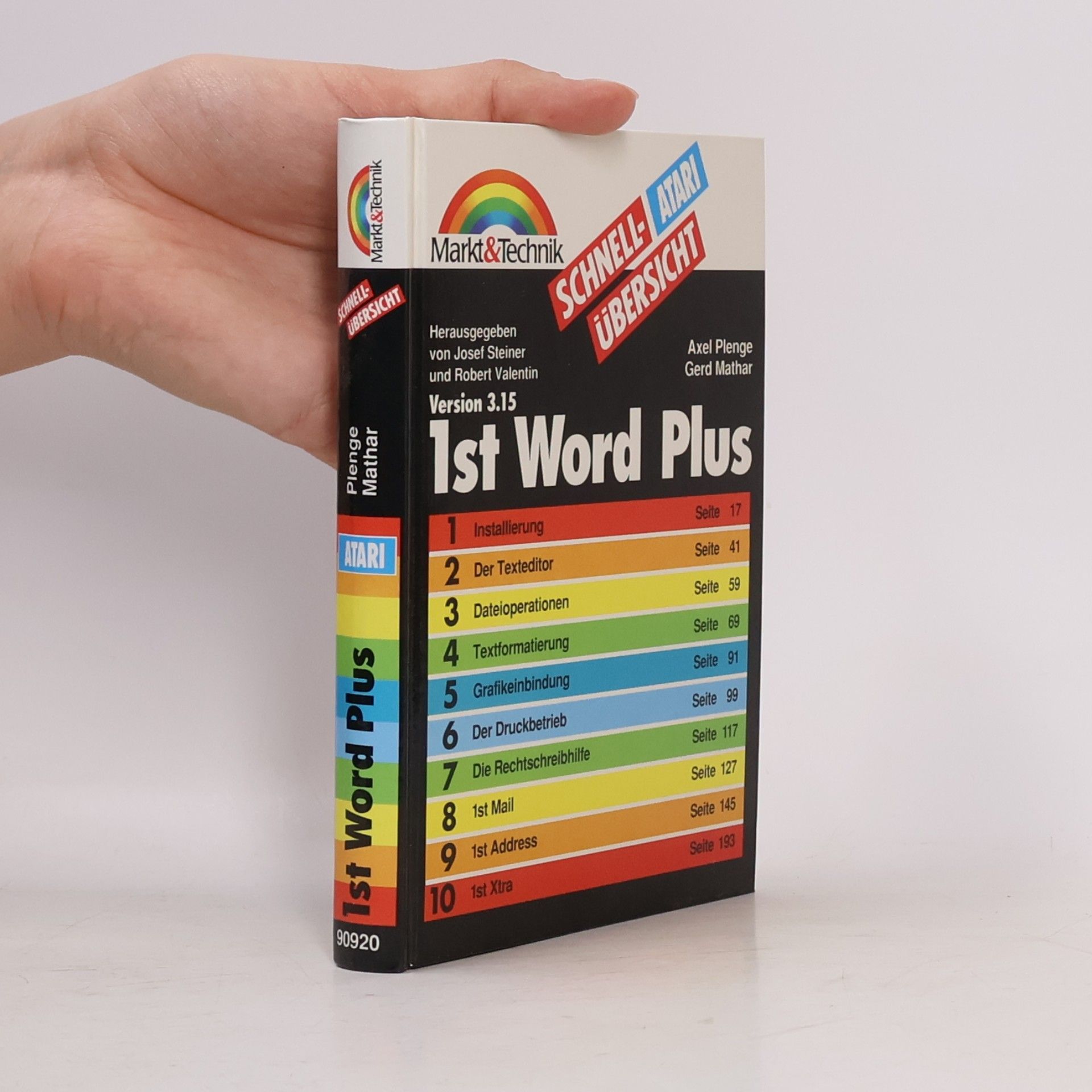 Axel Plenge 1st Word Plus, Version 3.15