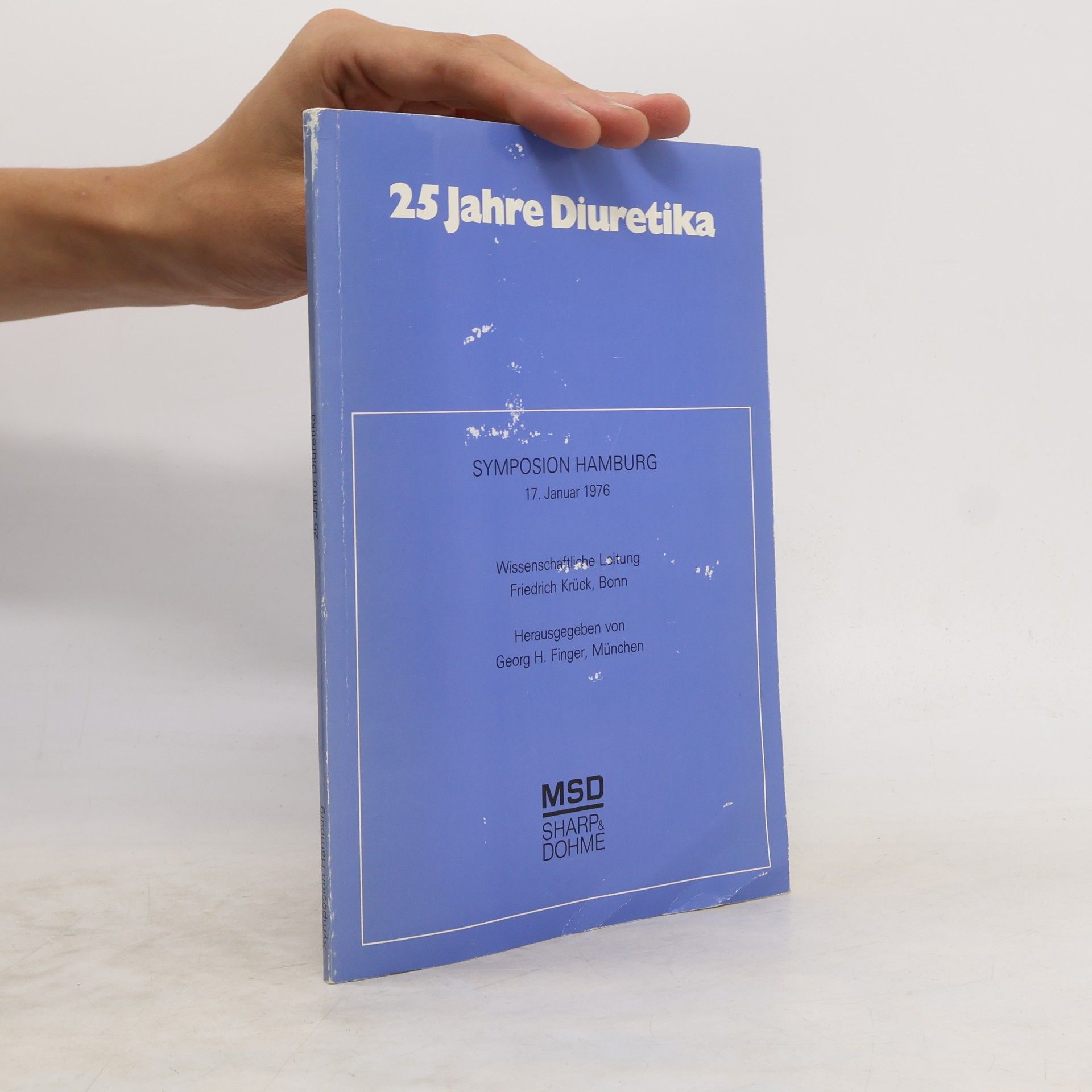 Georg H. Finger  25 Jahre Diuretika