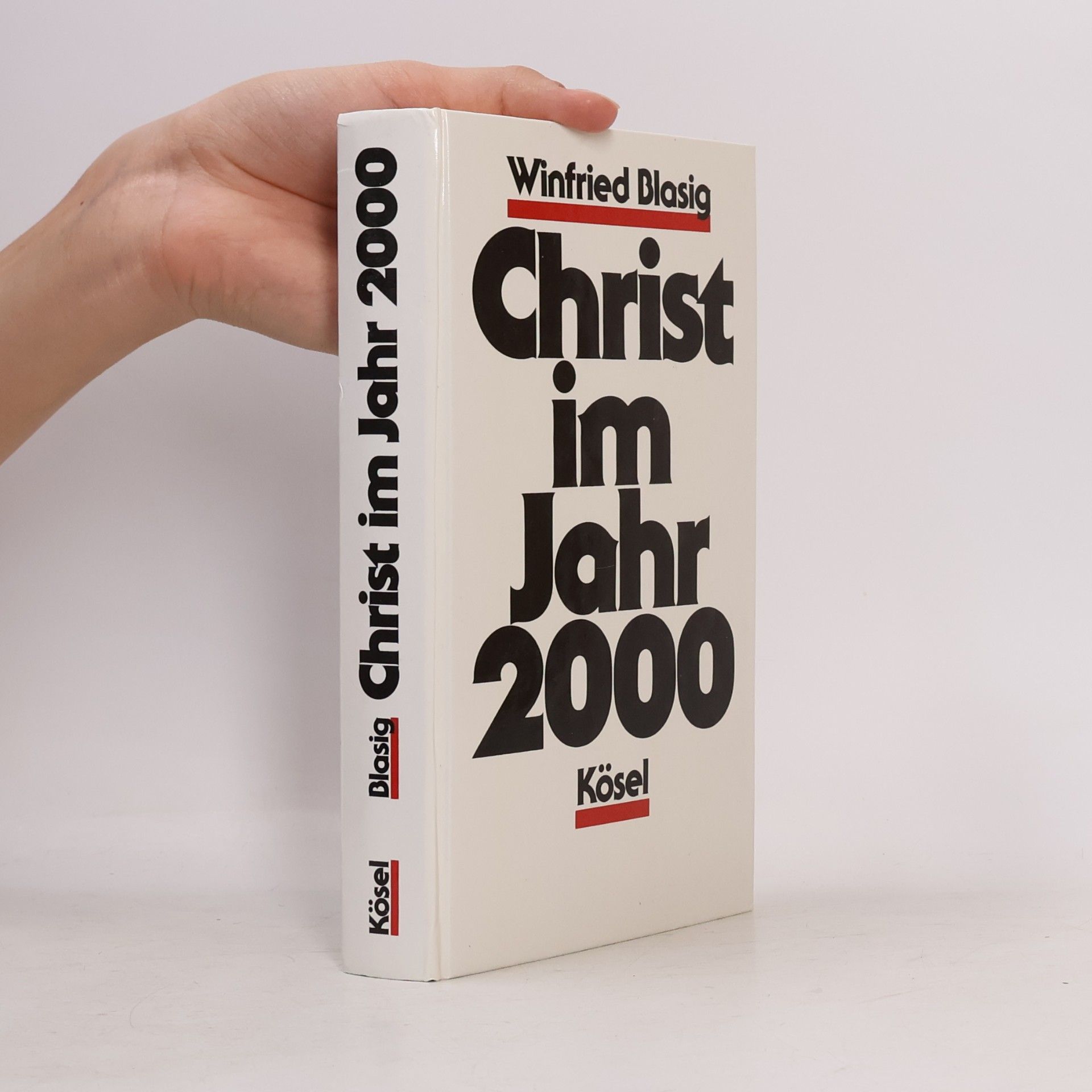 Winfried Blasig Christ im Jahr 2000