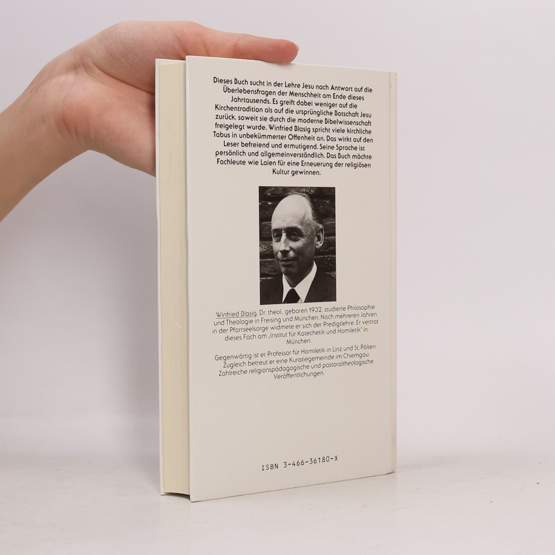 Winfried Blasig Christ im Jahr 2000