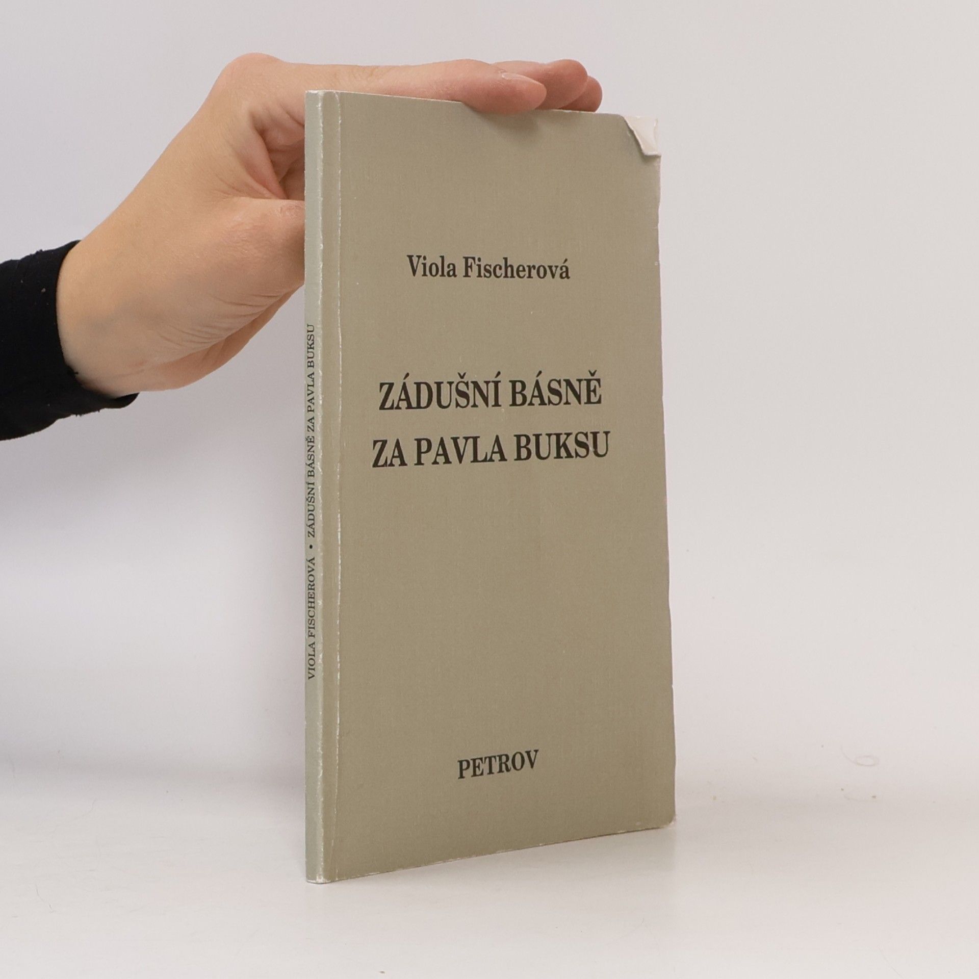 Viola Fischerová Zádušní básně za Pavla Buksu