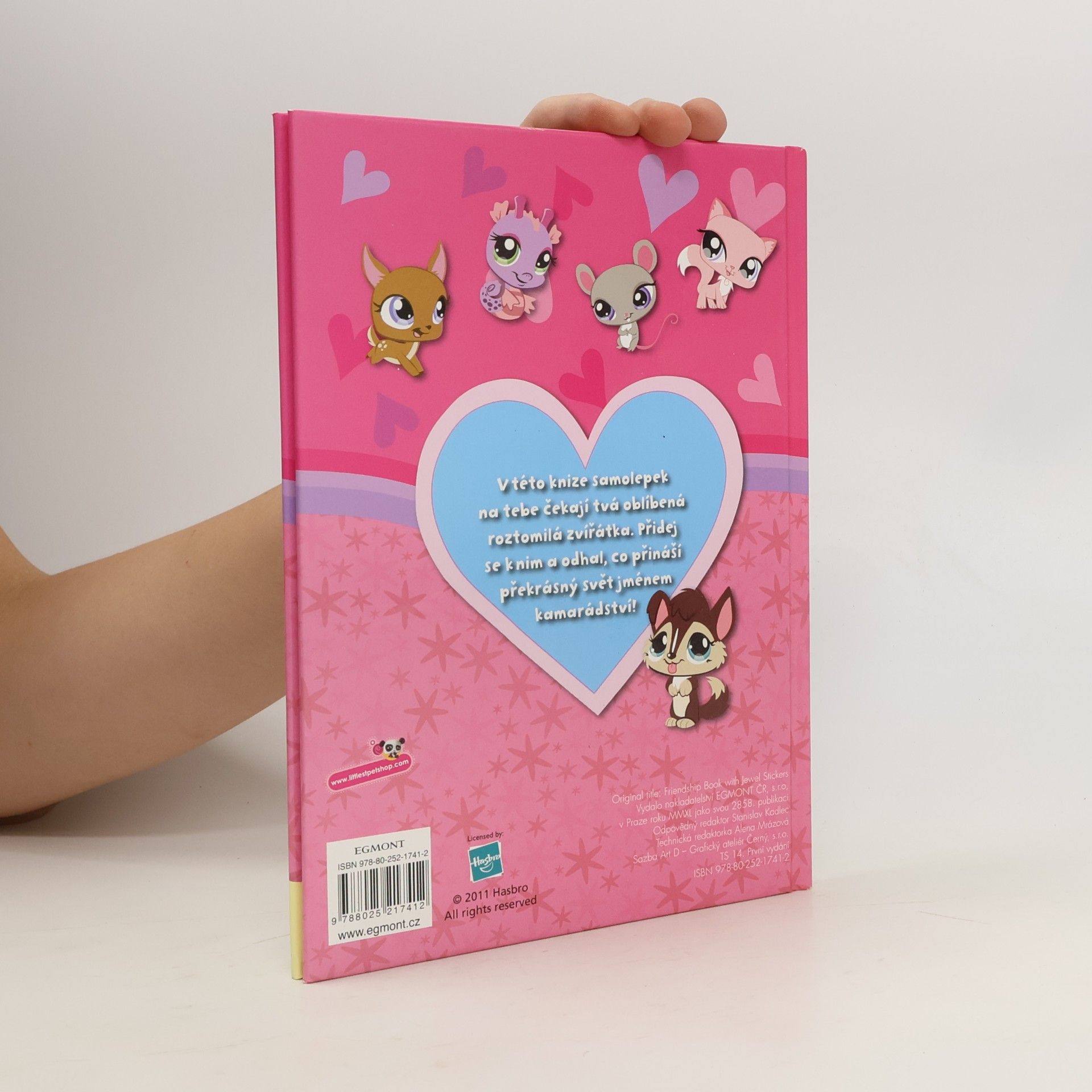 kolektiv Littlest Pet Shop - Nové album se samolepkami