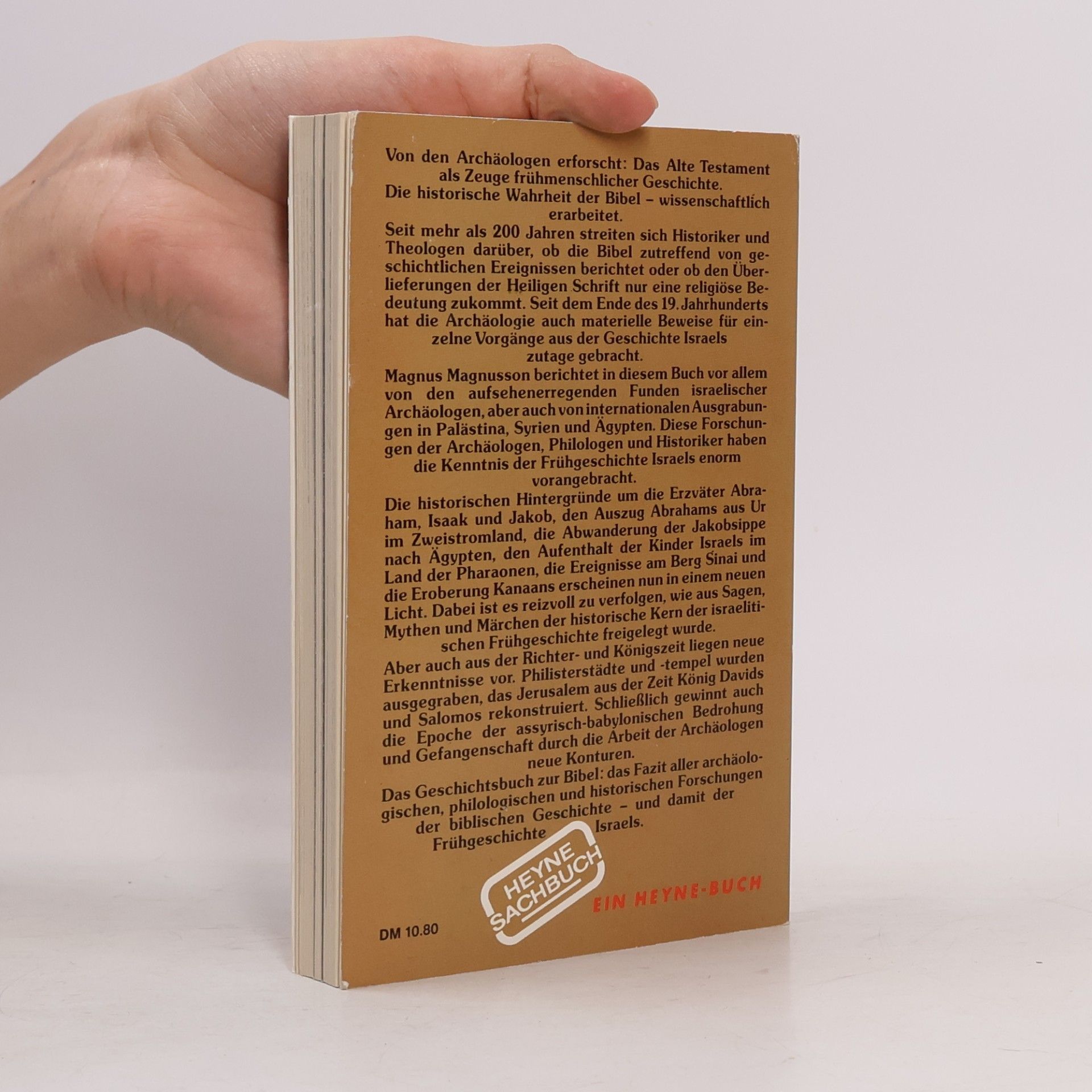 Magnús Magnússon Auf den Spuren der Bibel