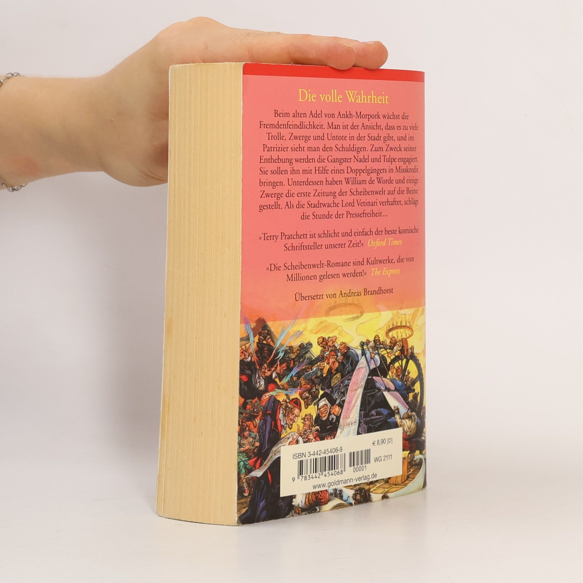 Terry Pratchett Die volle Wahrheit
