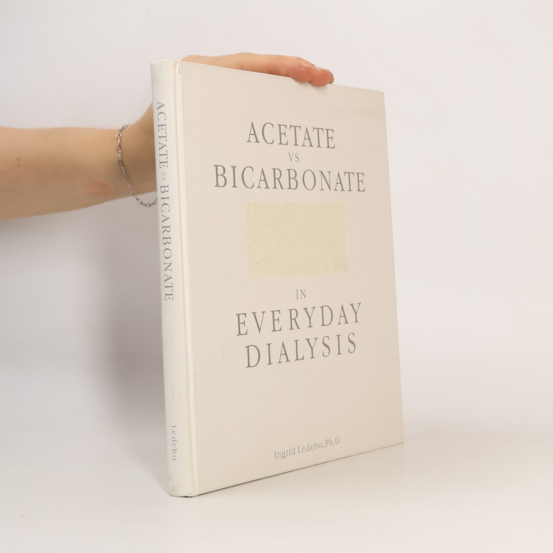 Ingrid Ledebo Acetate Vs Bicarbonate