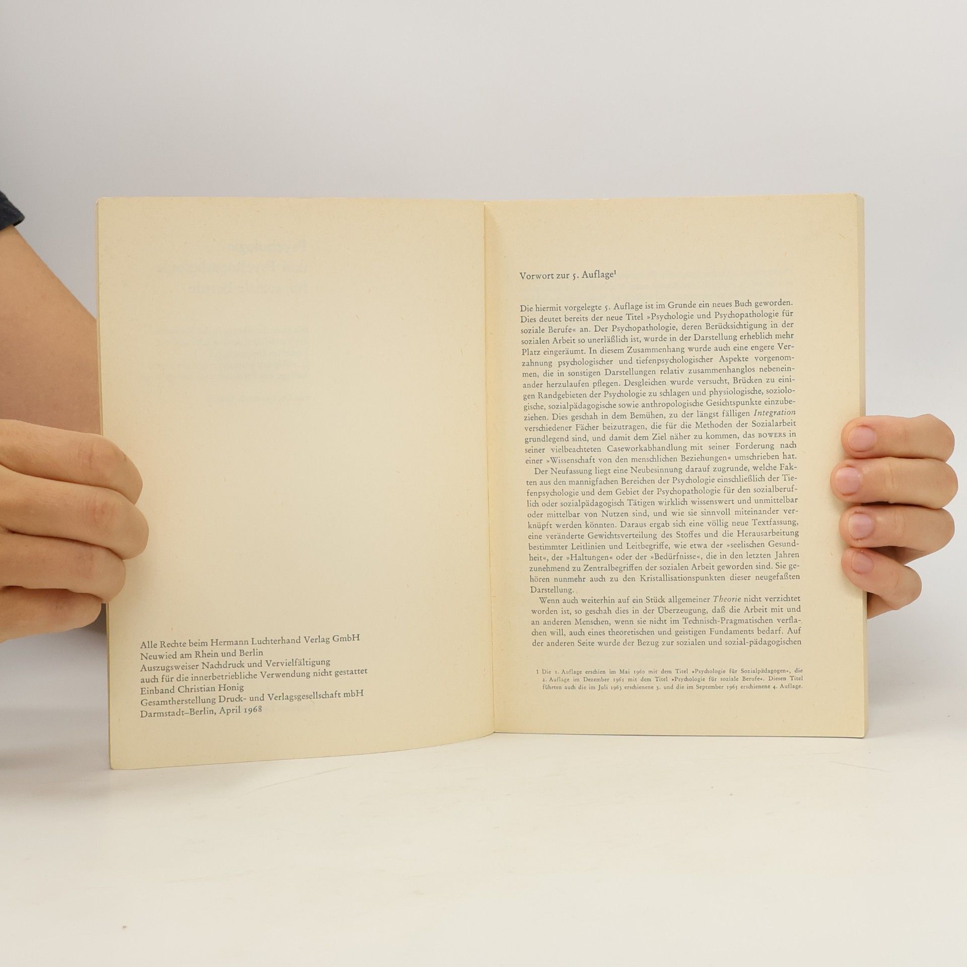 Gustav A. Brandt Psychologie und Psychopathologie für soziale Berufe