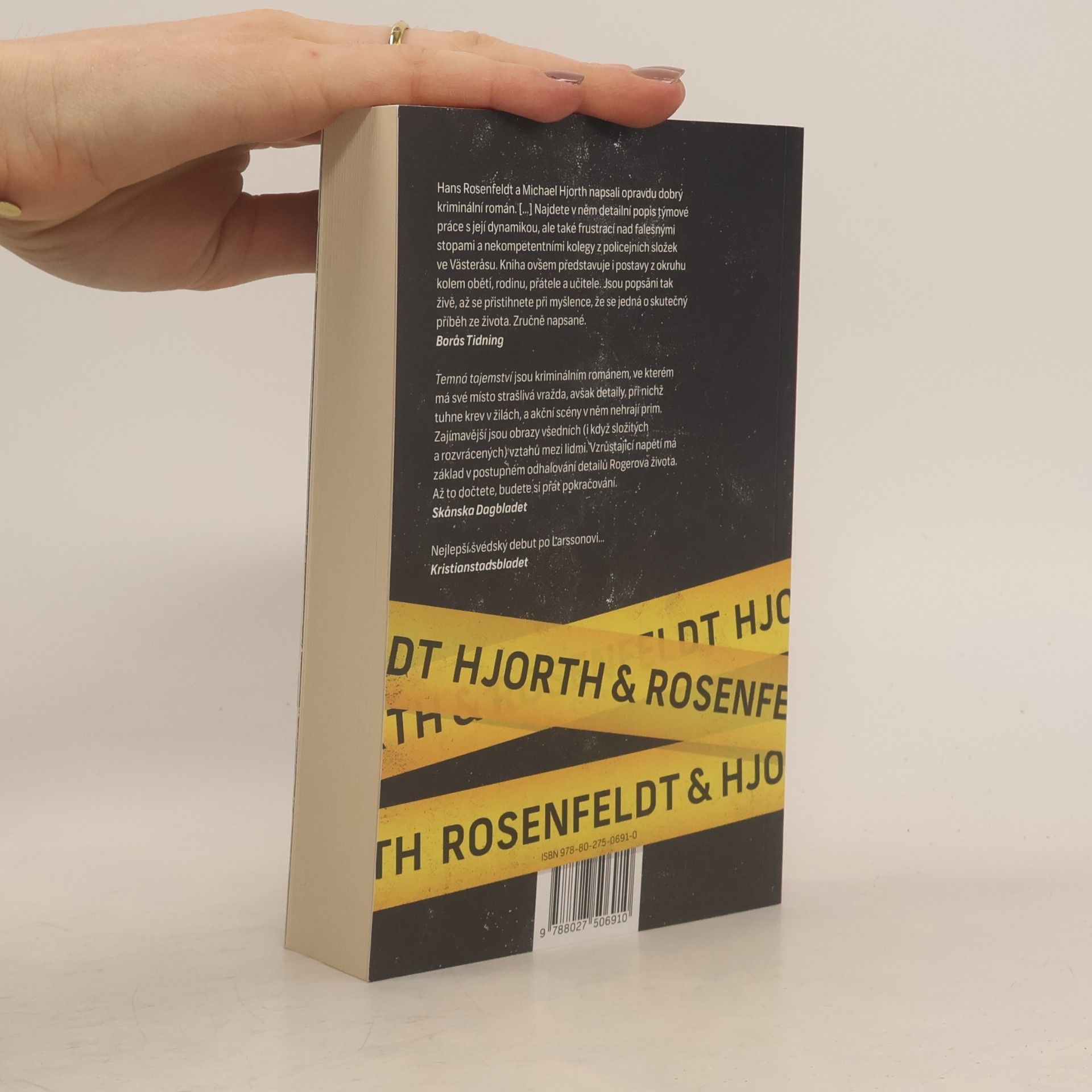 Hans Rosenfeldt Temná tajemství