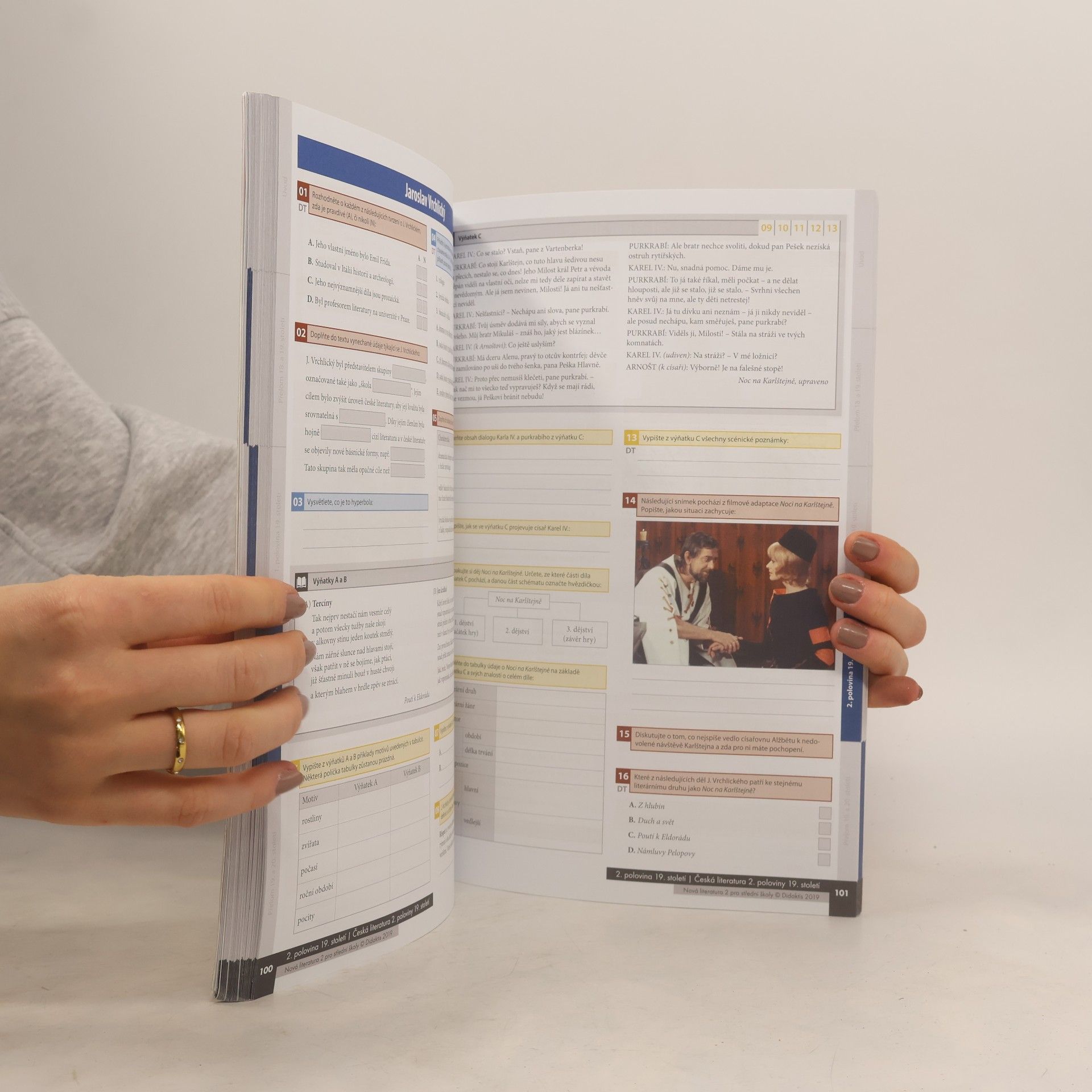 Jolana Fišarová Nová literatura 2 pro střední školy : pracovní sešit