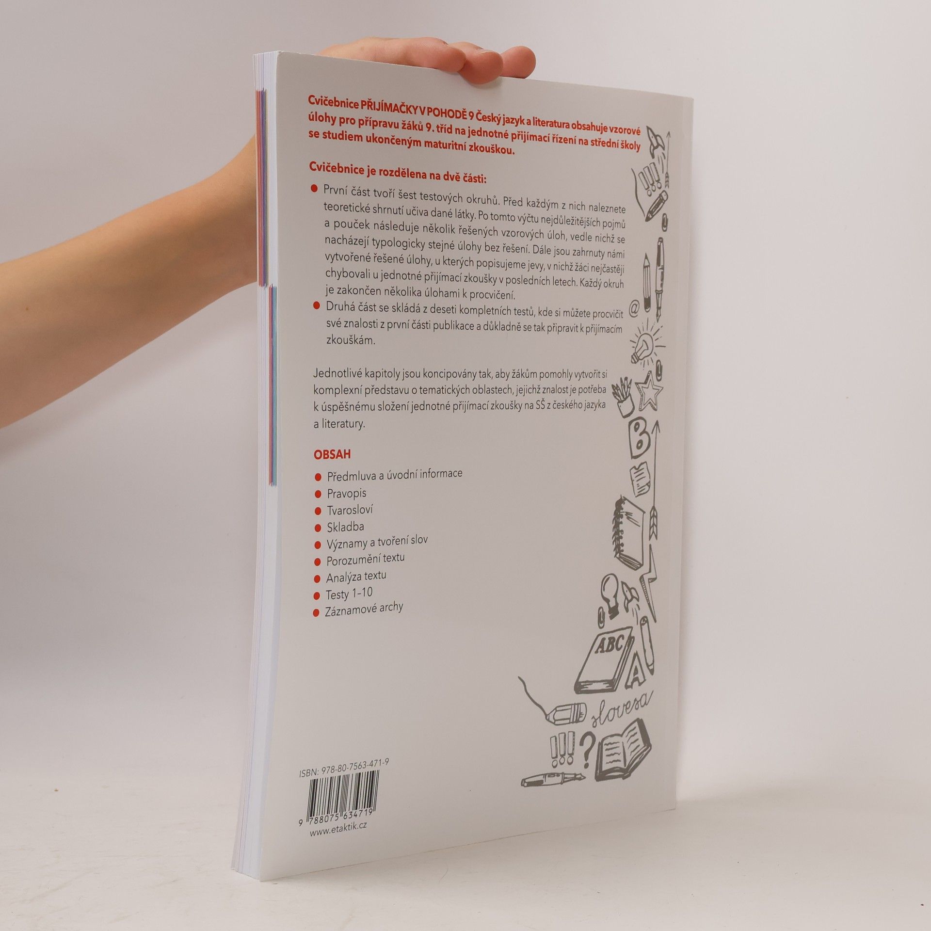 Various authors Přijímačky v pohodě 9. Český jazyk a literatura