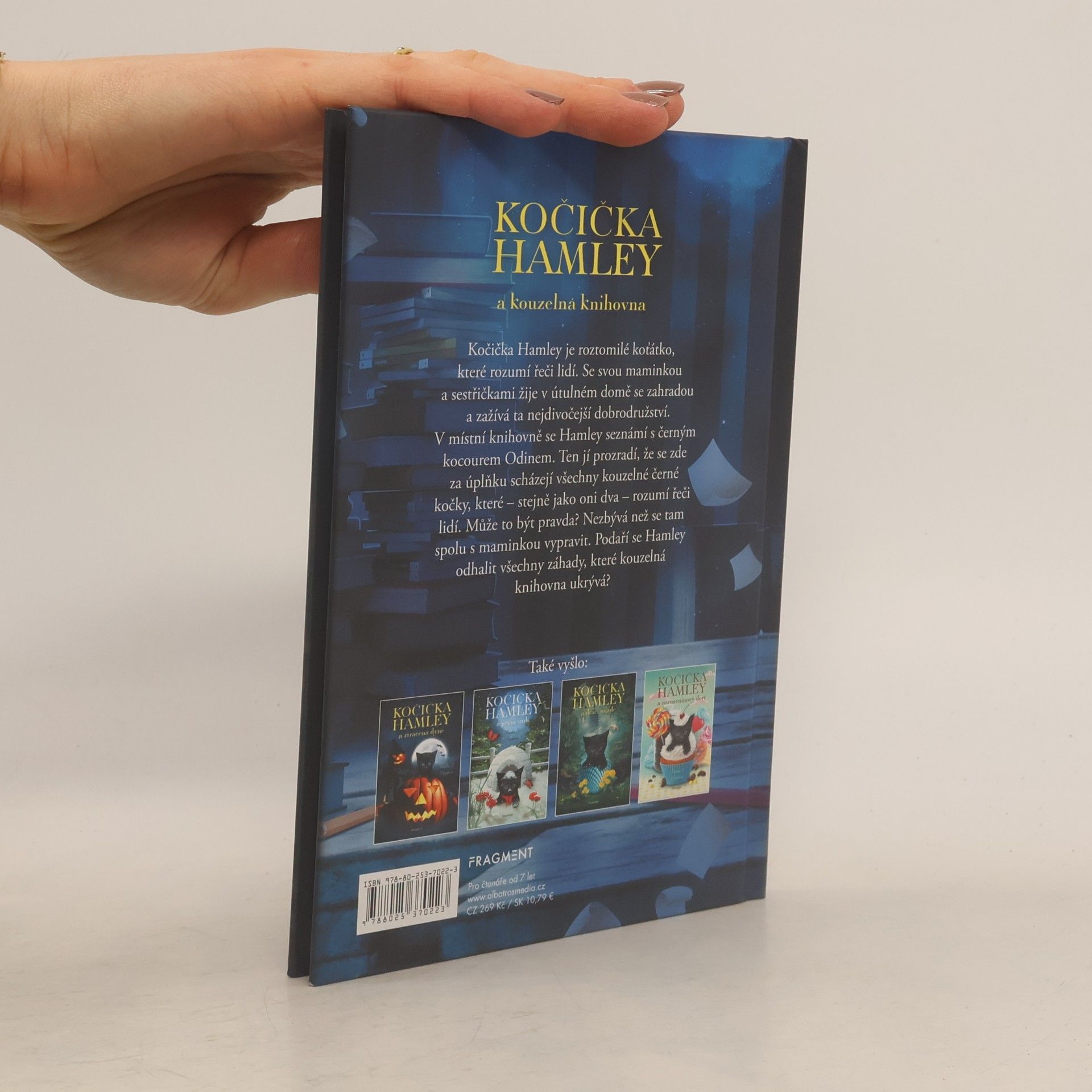 Sandra J. Paul Kočička Hamley a kouzelná knihovna