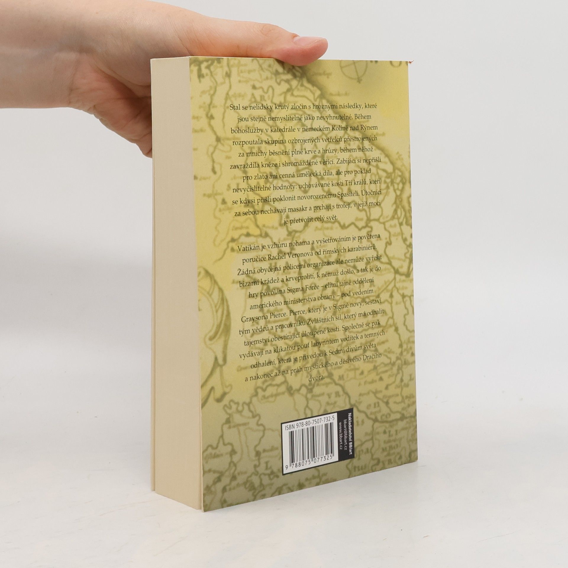 James Rollins Mapa z kostí