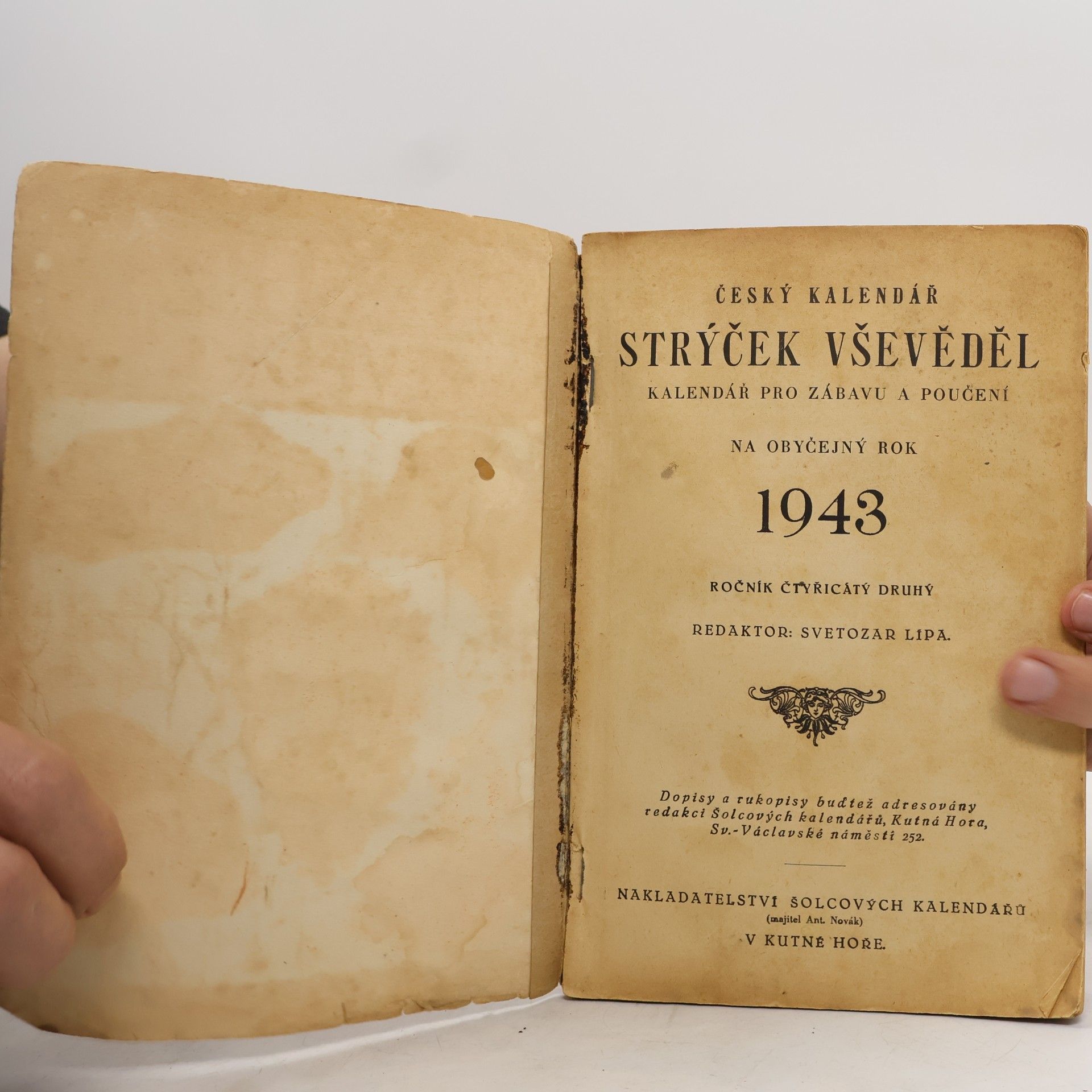 Svetozar Lípa Strýček Vševěděl