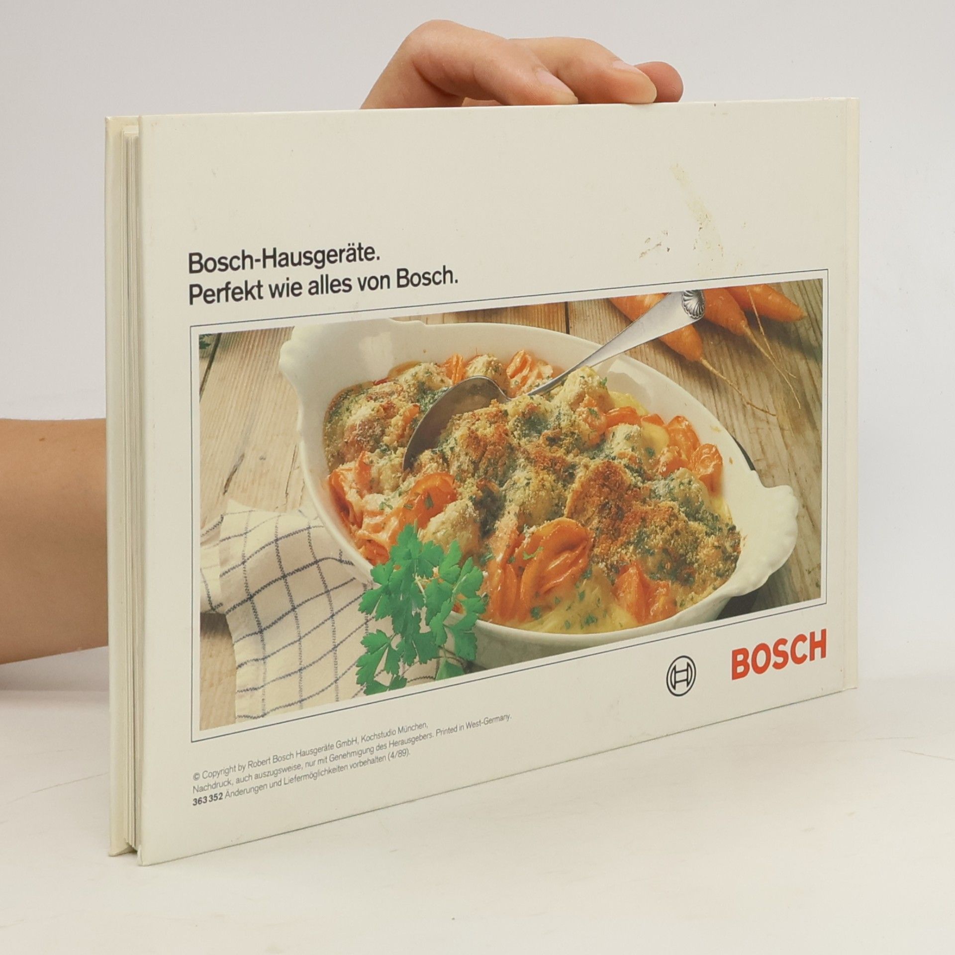 kolektiv Der Bosch-Gourmet mit Multifunktionsbackofen und integrierter Mikrowelle.