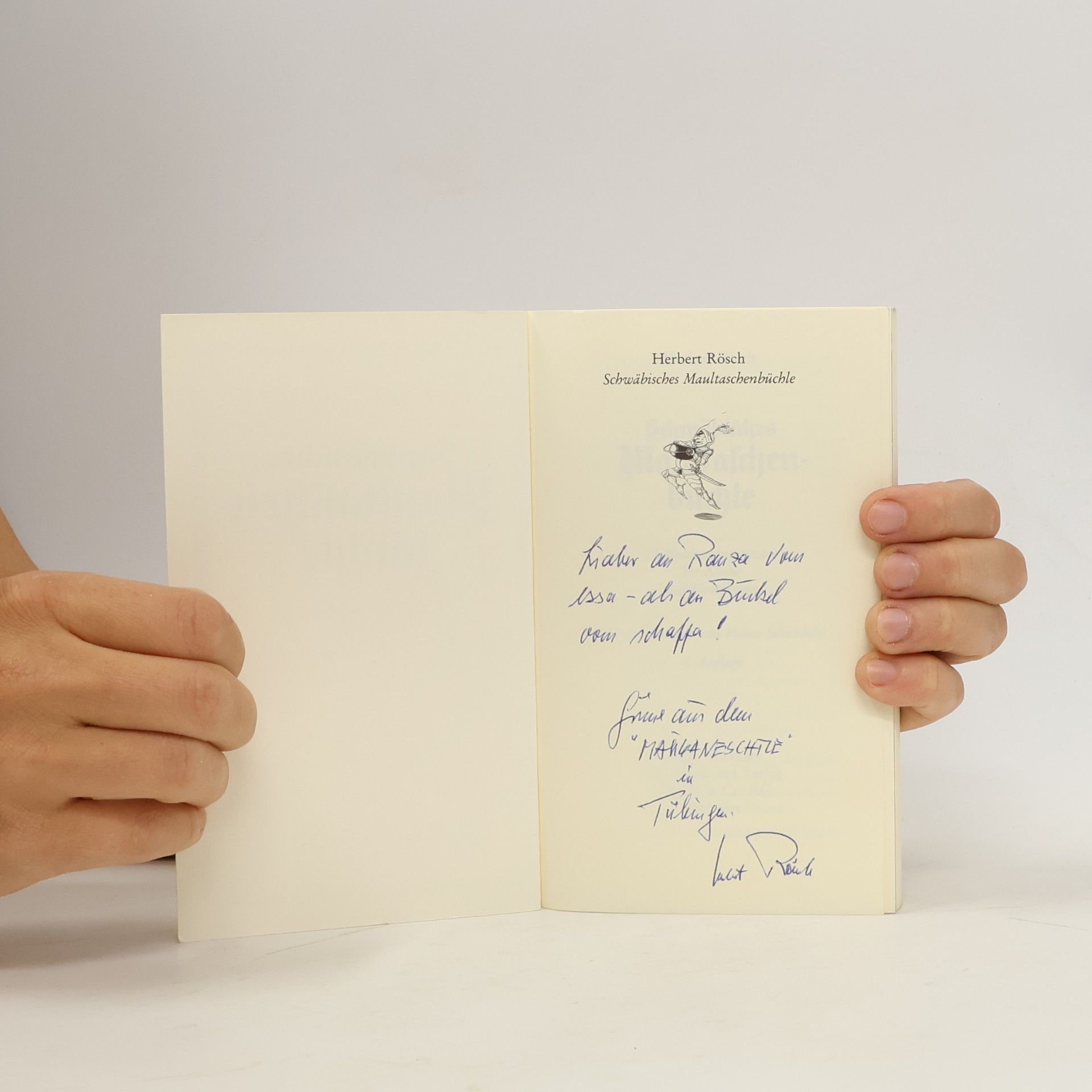Herbert Rösch Schwäbisches Maultaschenbüchle
