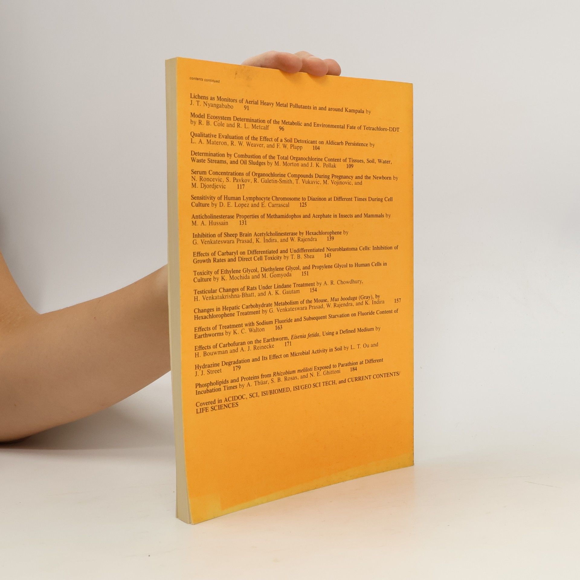 kolektiv Bulletin of Environmental Contamination and Toxicology
