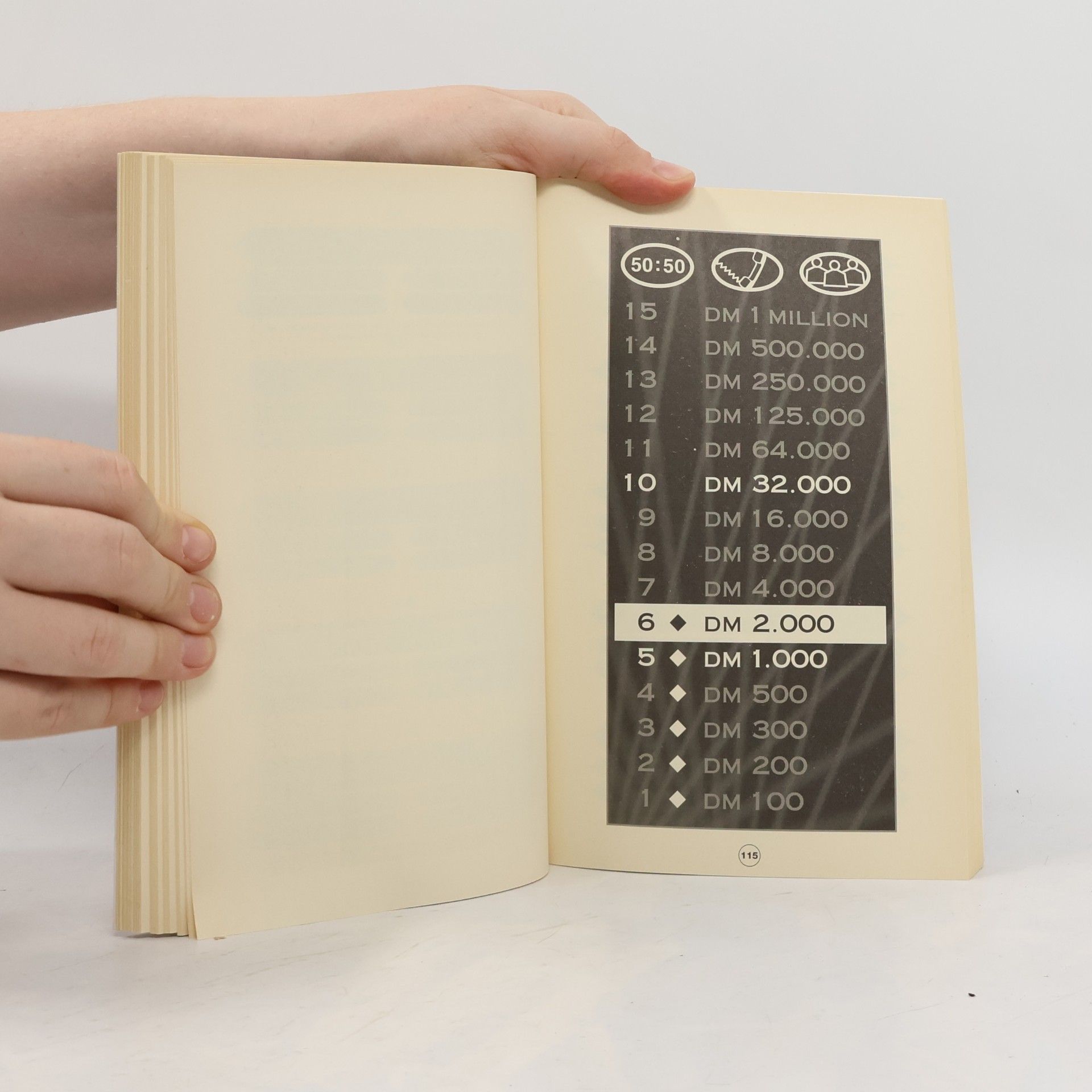 Wer wird Millionär - das Quizbuch