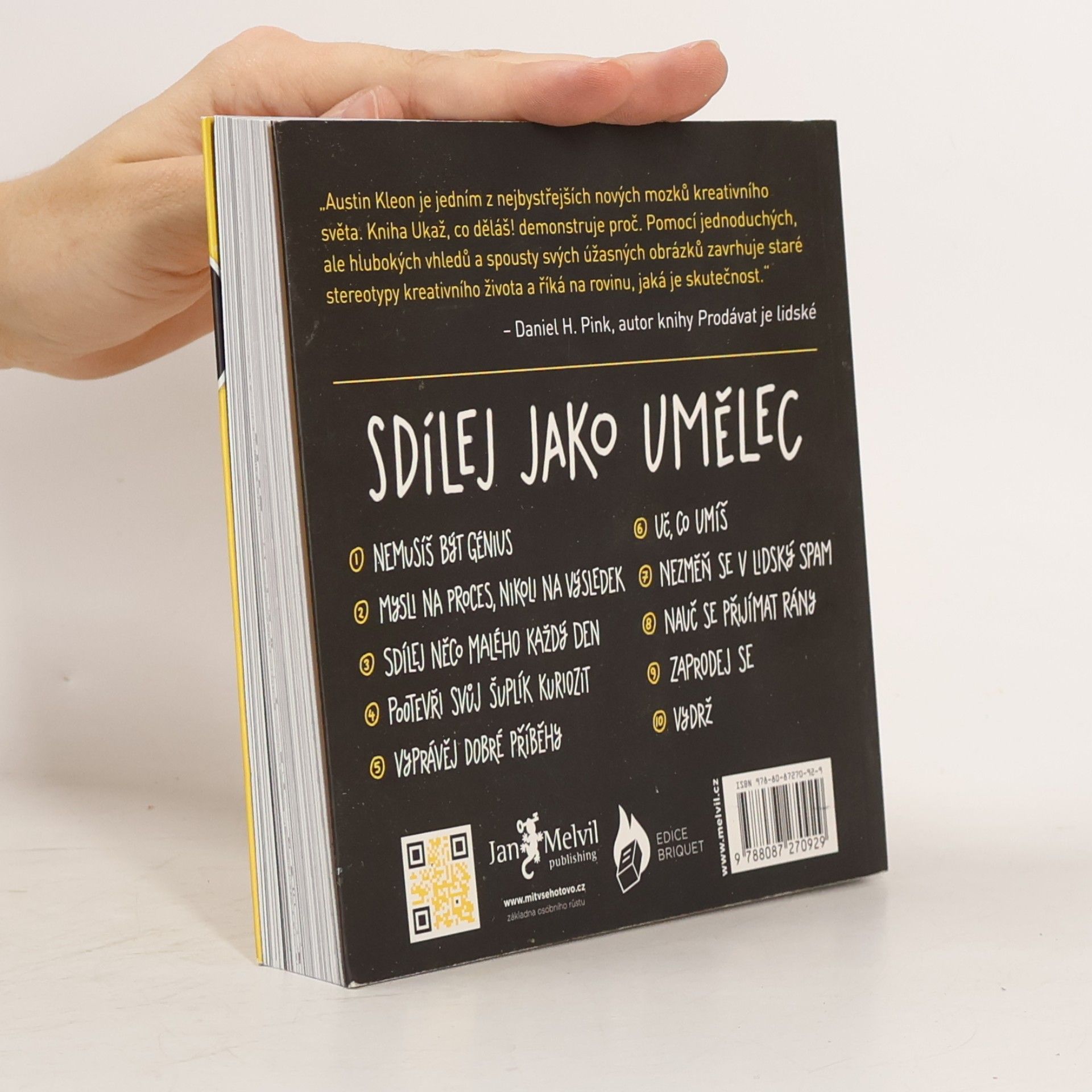 Austin Kleon Ukaž, co děláš! 10 způsobů, jak sdílet svou kreativitu a nechat se objevit