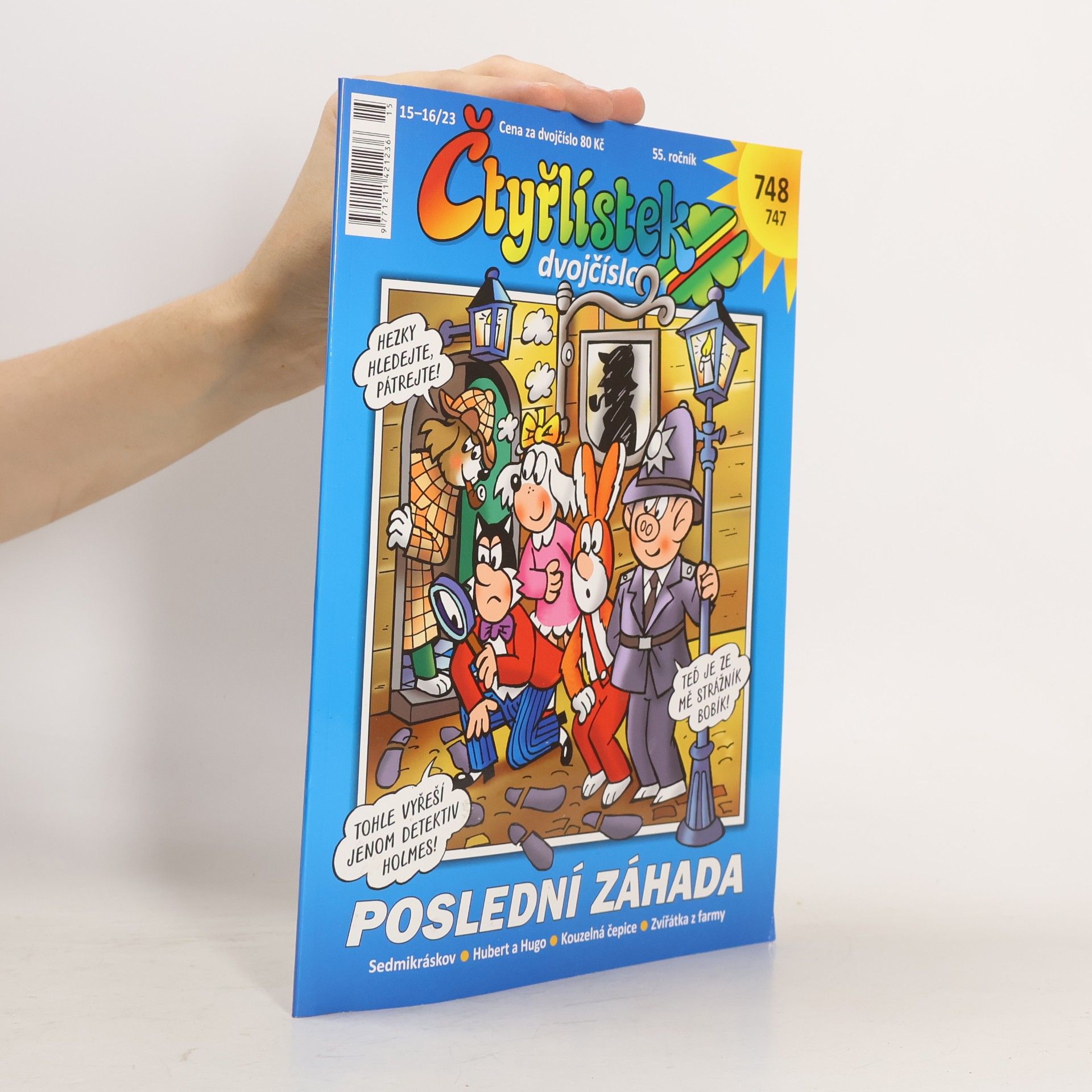 kolektiv Čtyřlístek dvojčíslo 747/748