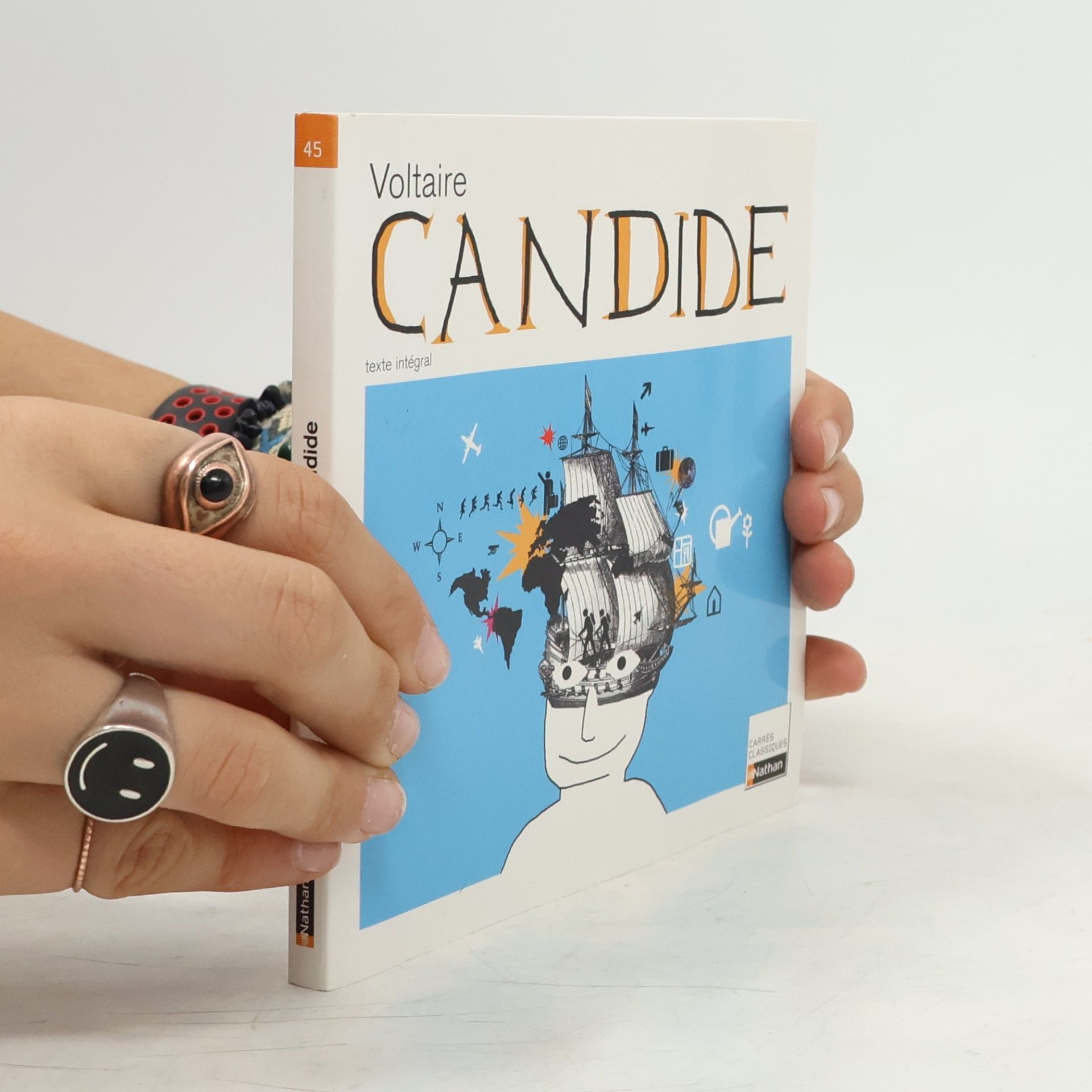 Voltaire Carrés Classiques - 45: Candide ou l'Optimisme