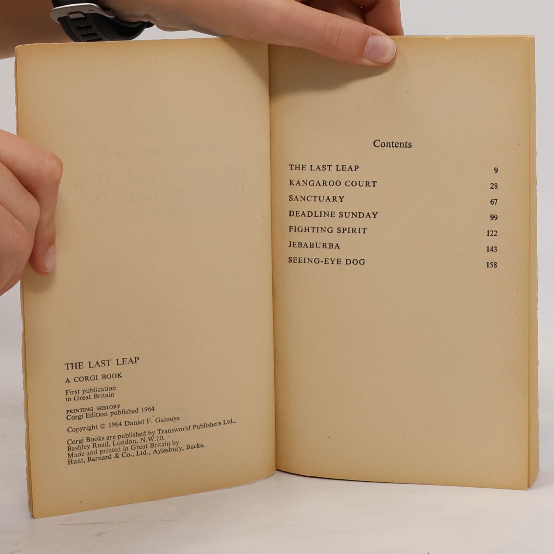 Daniel F. Galouye The Last Leap and Other Stories of the Super-Mind