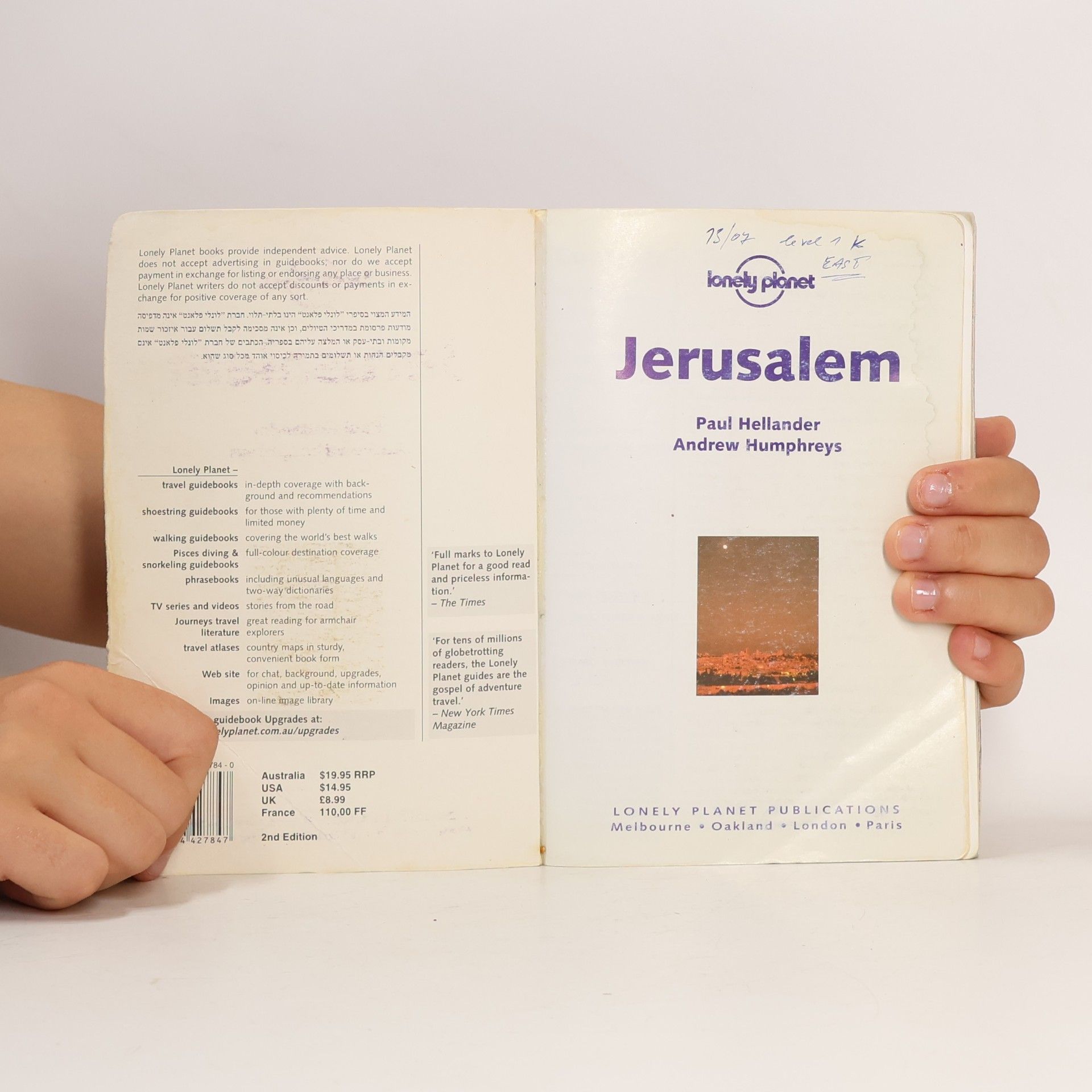 Planet Lonely Lonely Planet: Jerusalem