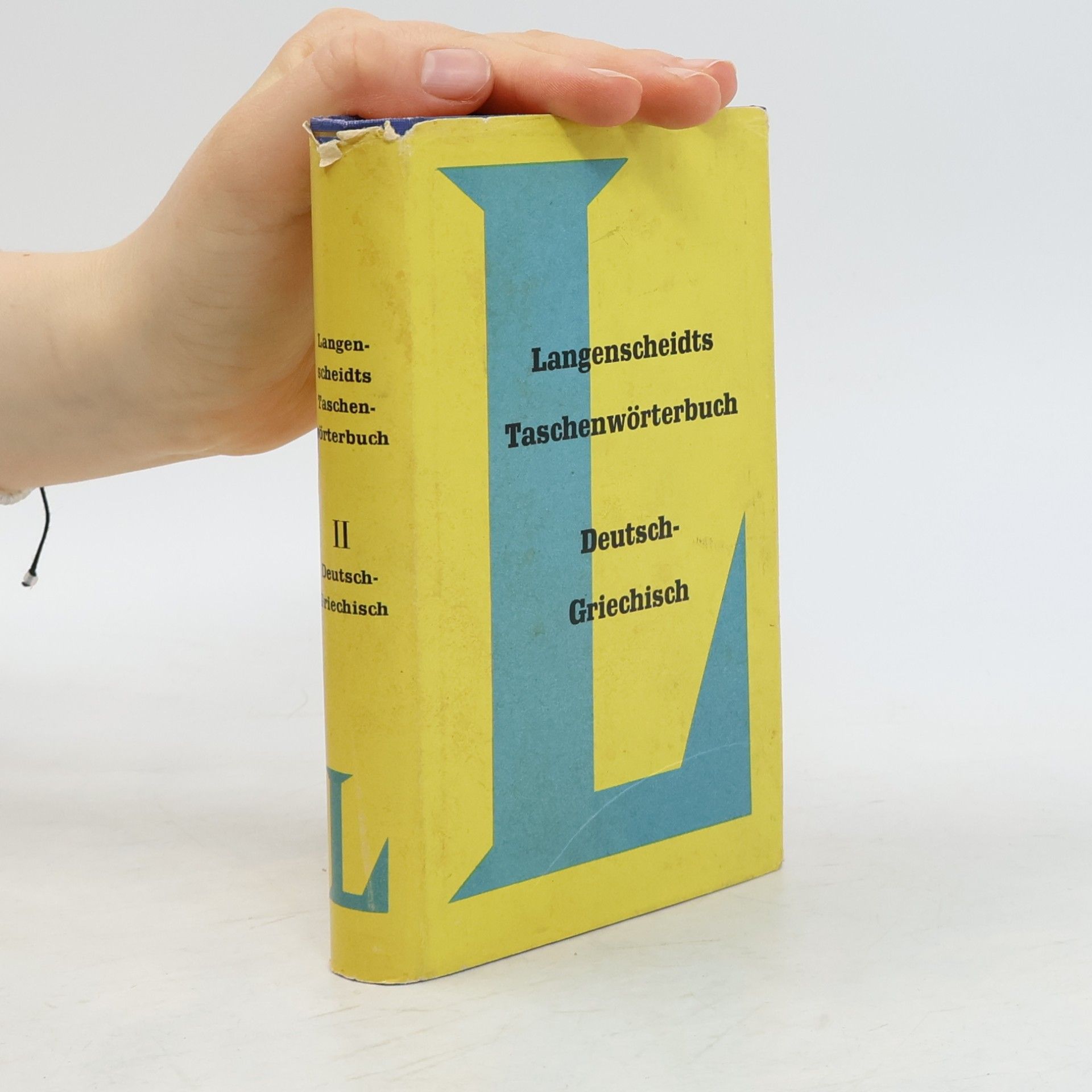 kolektiv Langenscheidts Taschenwörterbuch Deutsch-Griechisch II