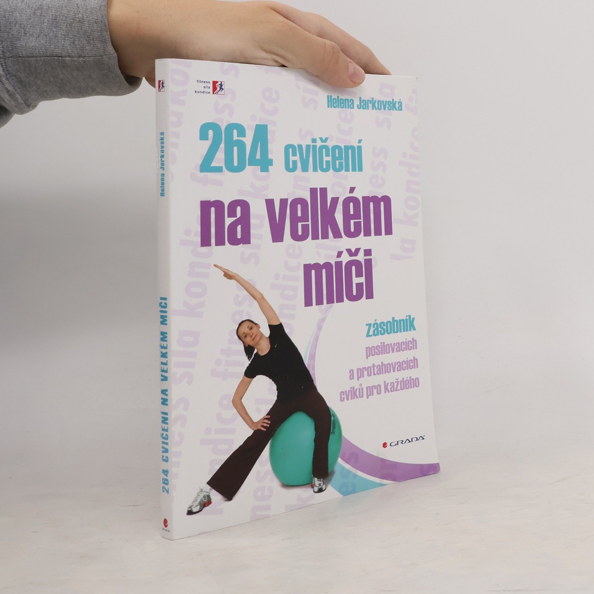264 cvičení na velkém míči. Zásobník posilovacích a protahovacích cviků pro každého
