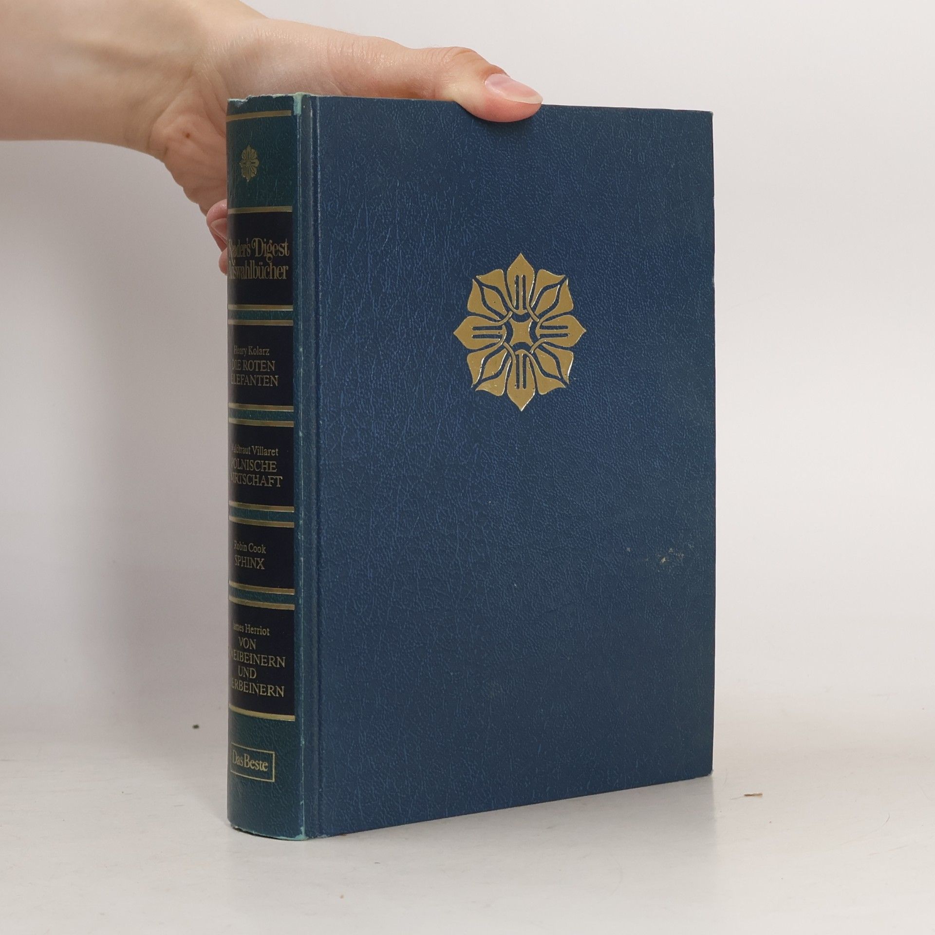Reader's Digest Auswahlbücher. Die roten Elefanten. Polnische Wirtschaft. Sphinx. Von Zweibeinern und Vierbeinern.
