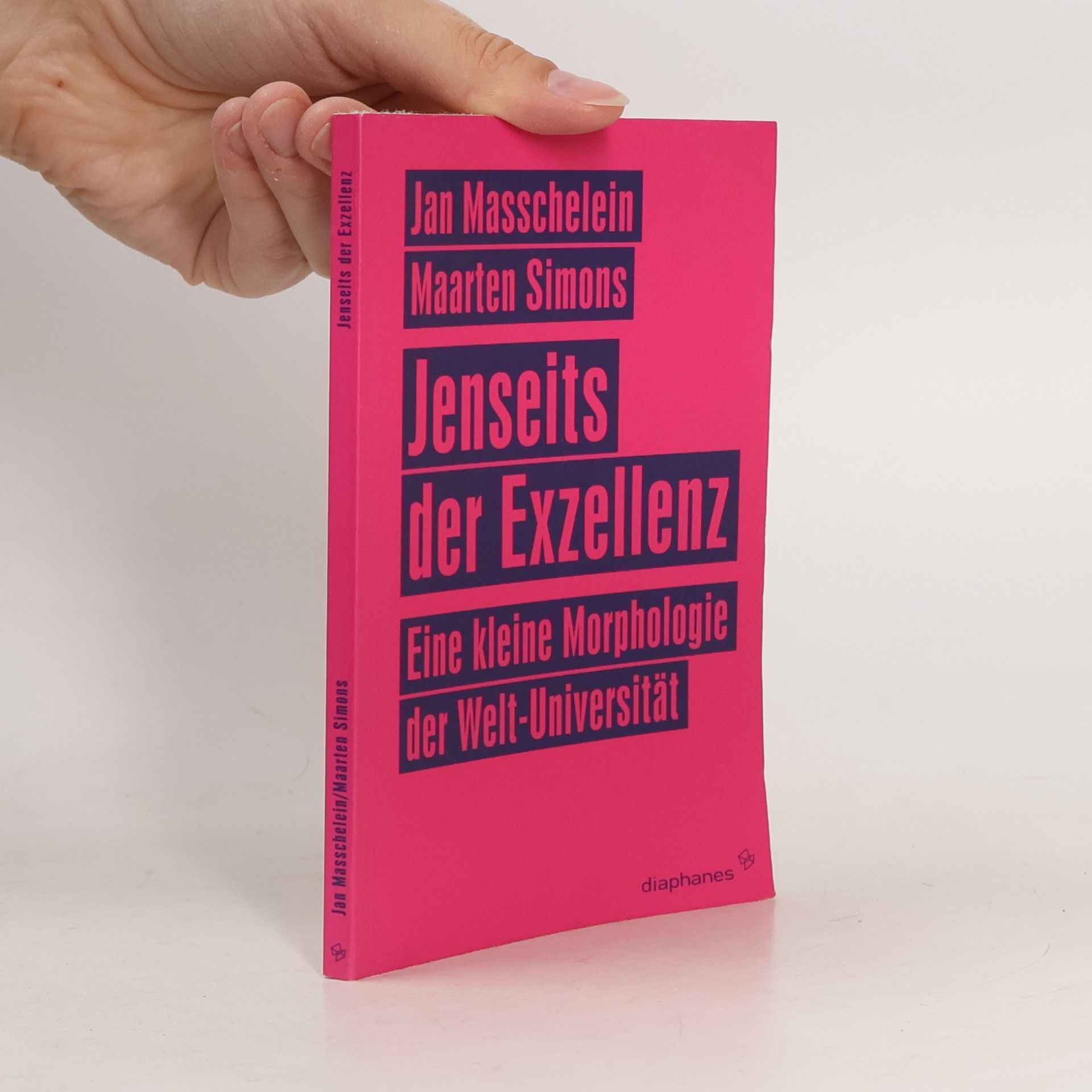 Jan Masschelein Jenseits der Exzellenz