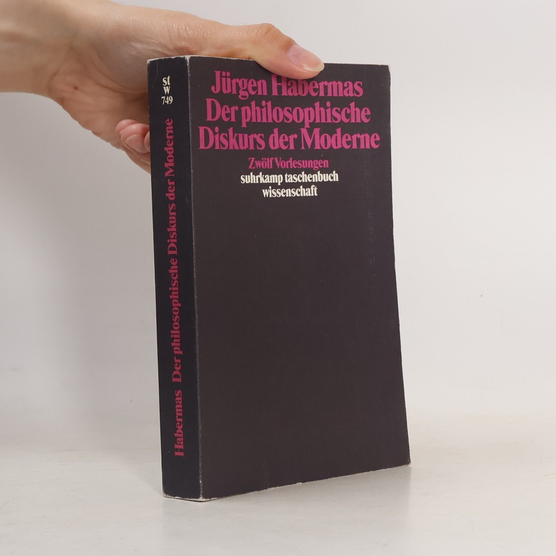 Jürgen Habermas Der philosophische Diskurs der Moderne