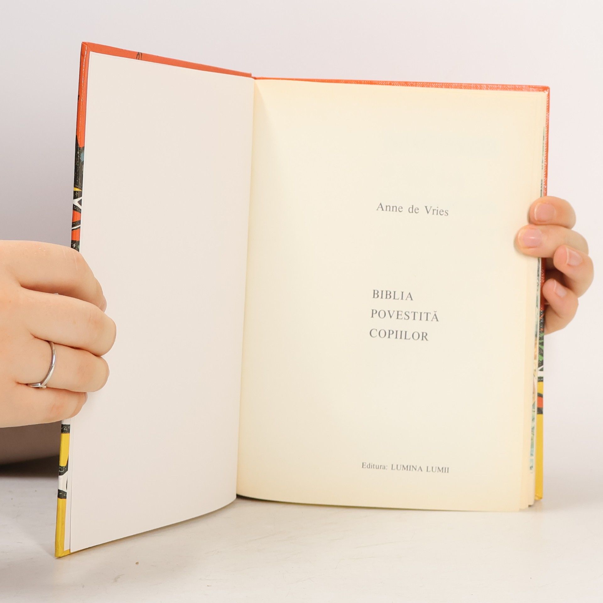 Anne de Vries Biblia povestită copiilor