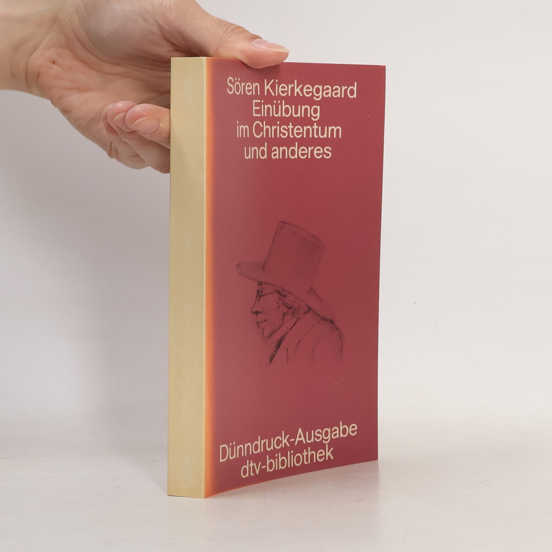 Soren Kierkegaard Einübung im Christentum - Dünndruck-Ausgabe