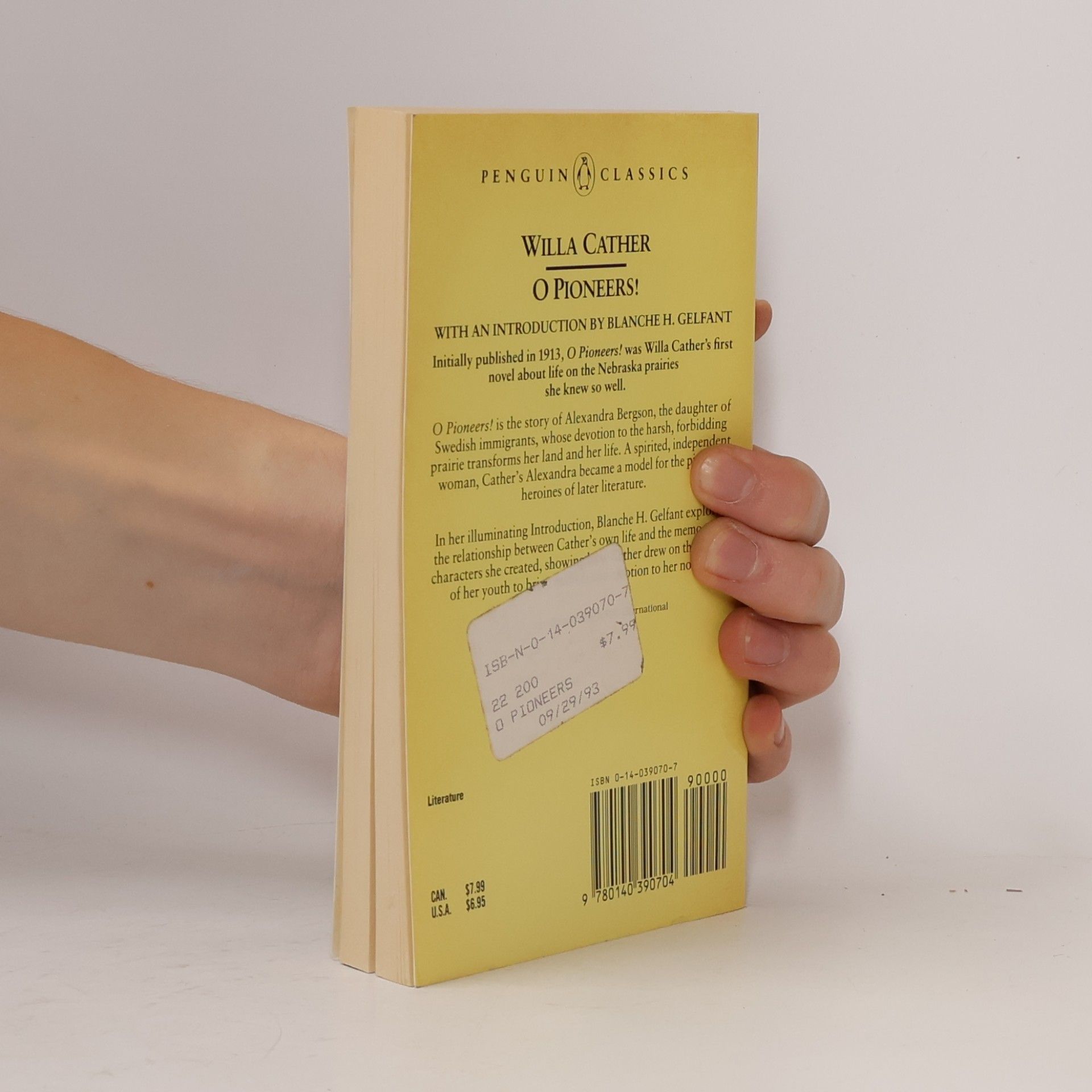 Willa Sibert Cather Penguin Classics: O Pioneers!