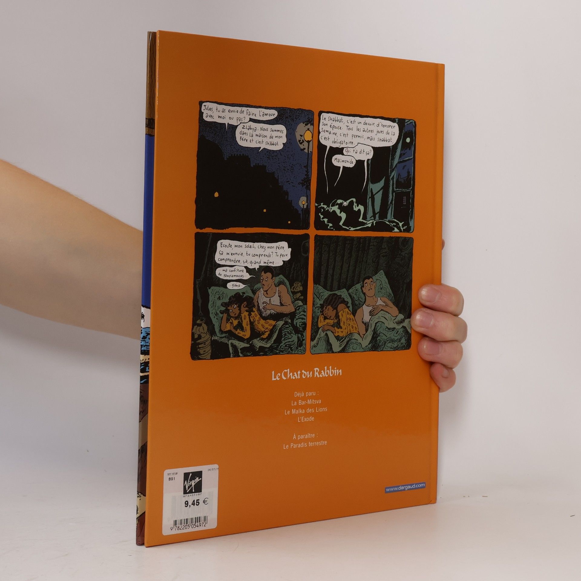 Joann Sfar Le Chat du Rabbin - 3: L'Exode