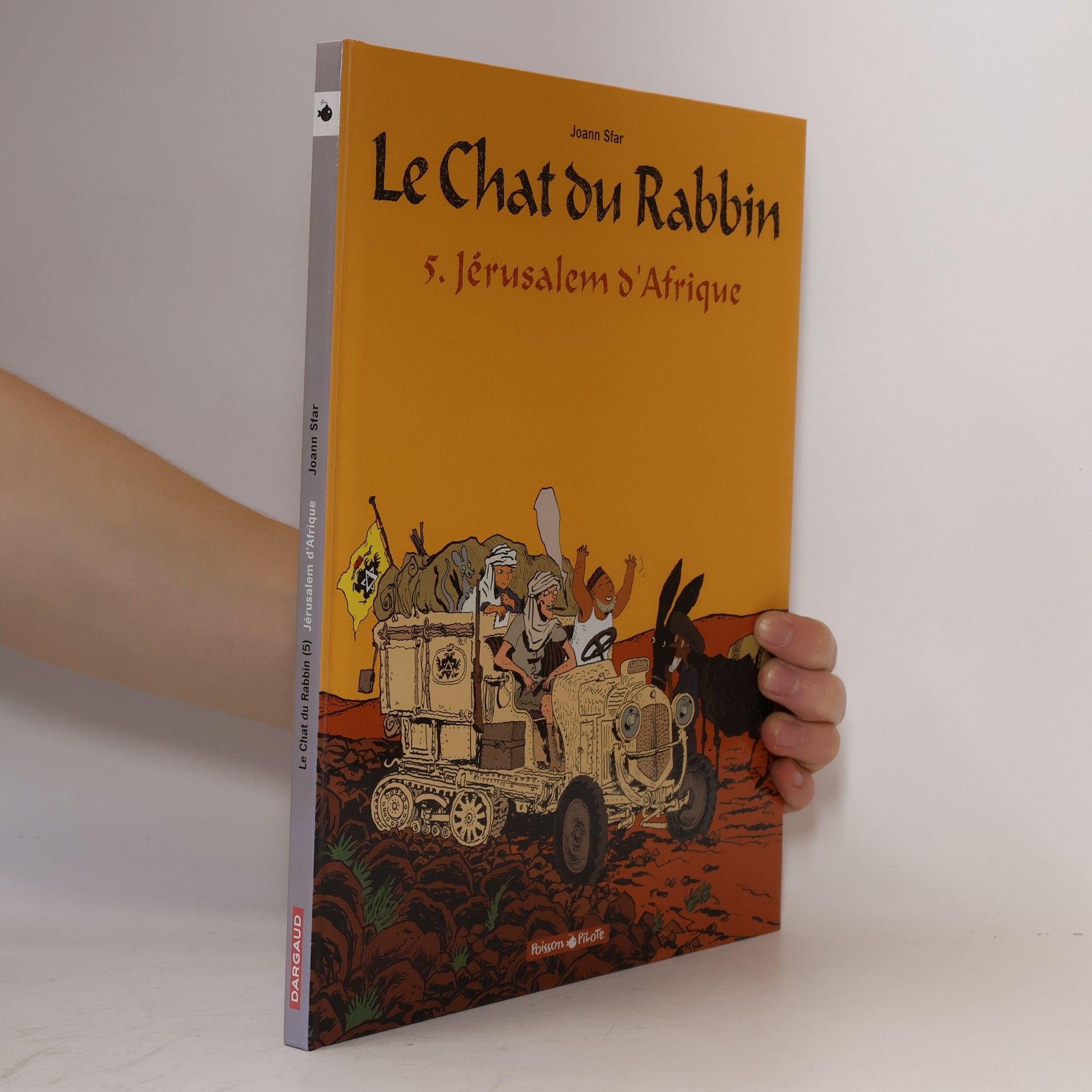 Brigitte Findakly Le Chat du Rabbin - 5: Jérusalem d'Afrique