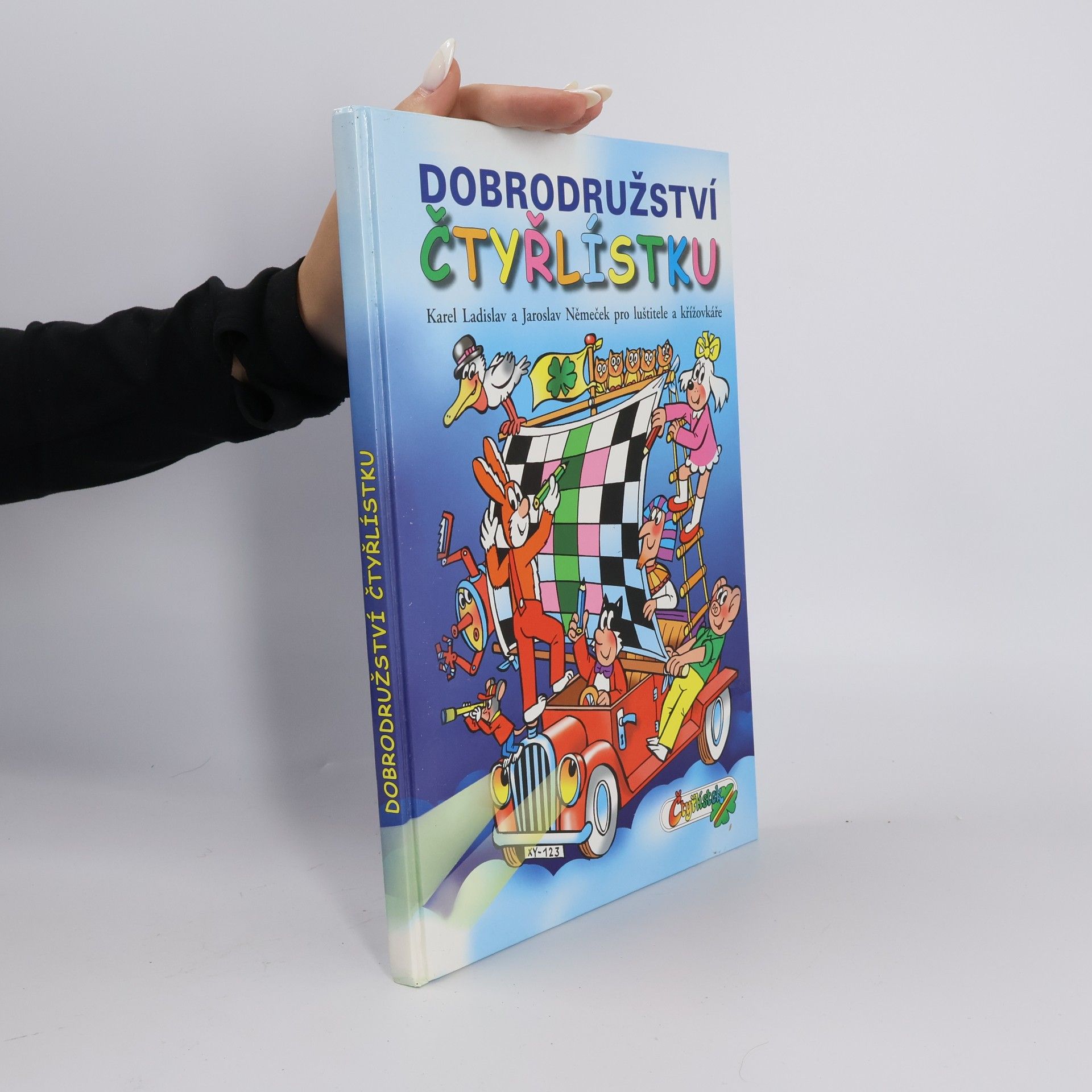 Karel Ladislav Dobrodružství Čtyřlístku pro luštitele a křížovkáře