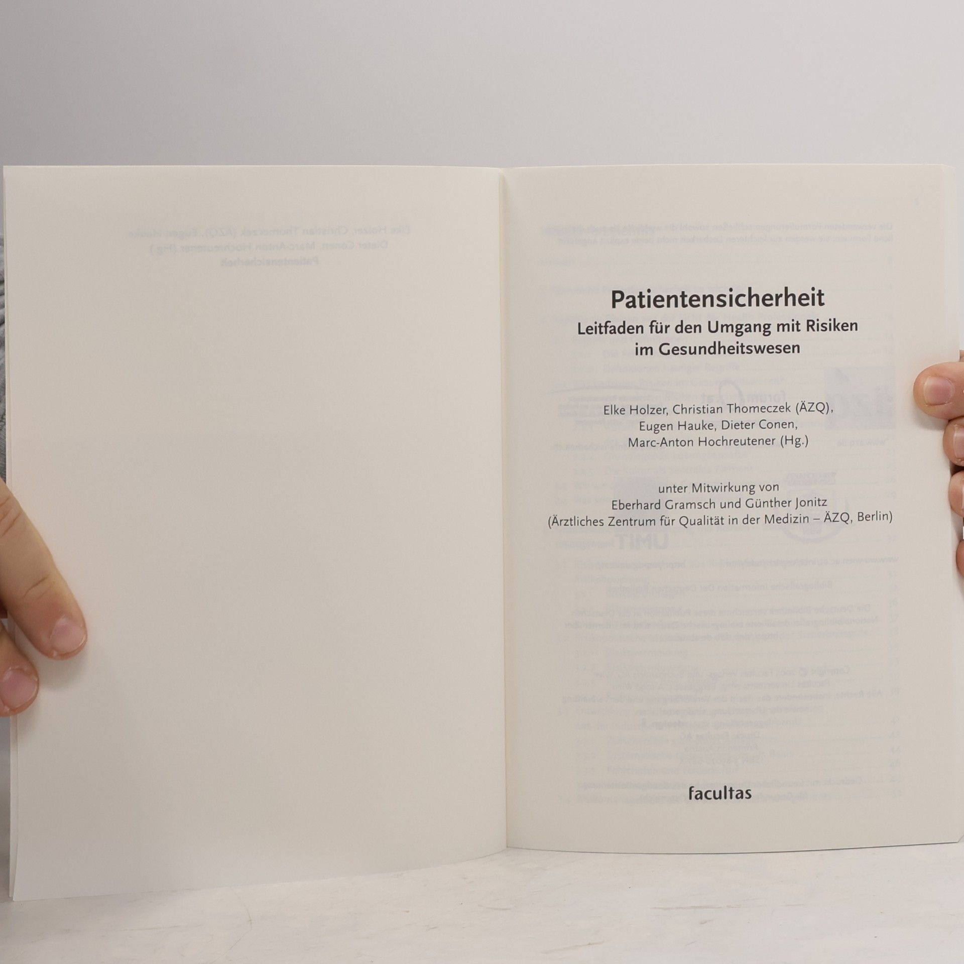 Elke Holzer Patientensicherheit