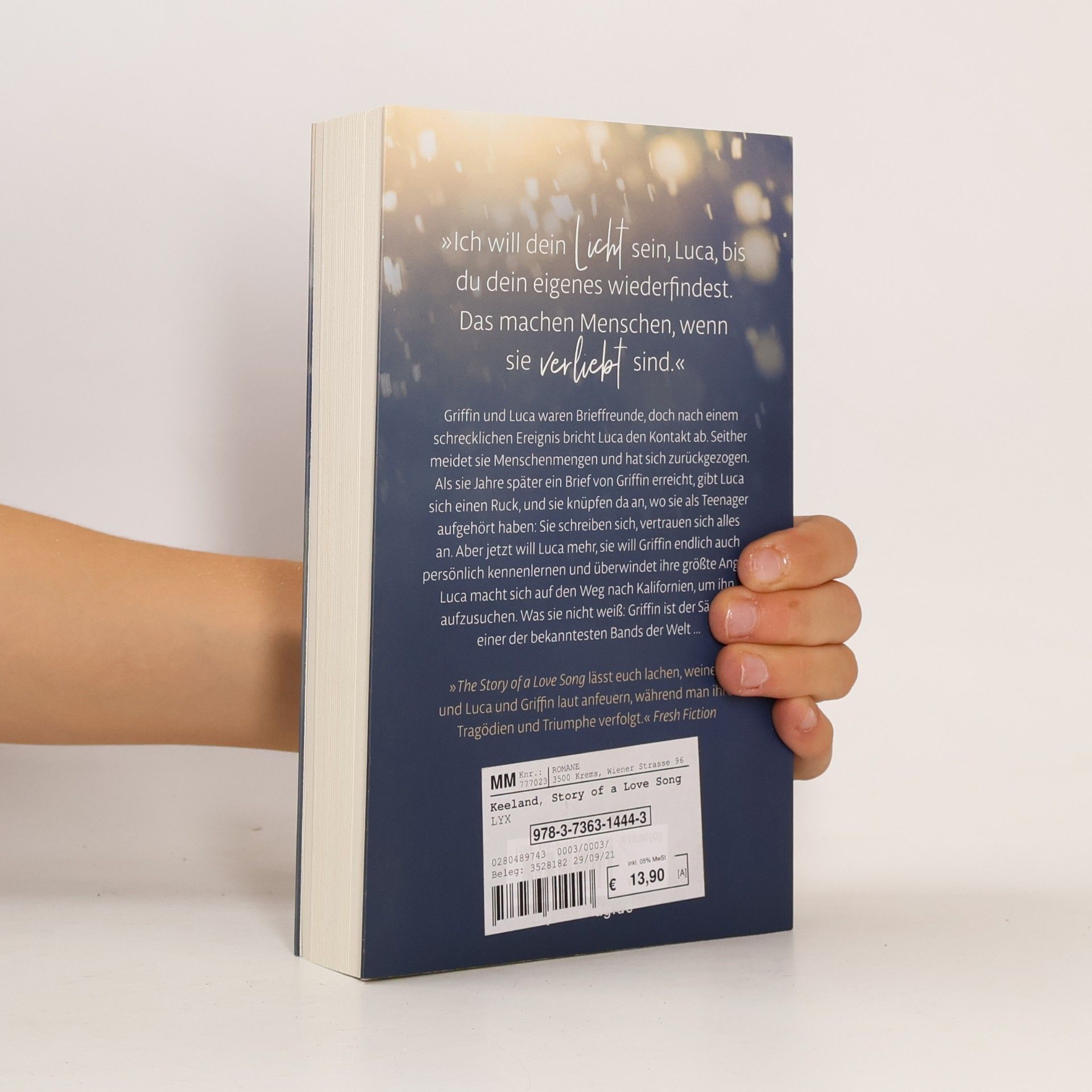 Penelope Ward The Story of a Love Song