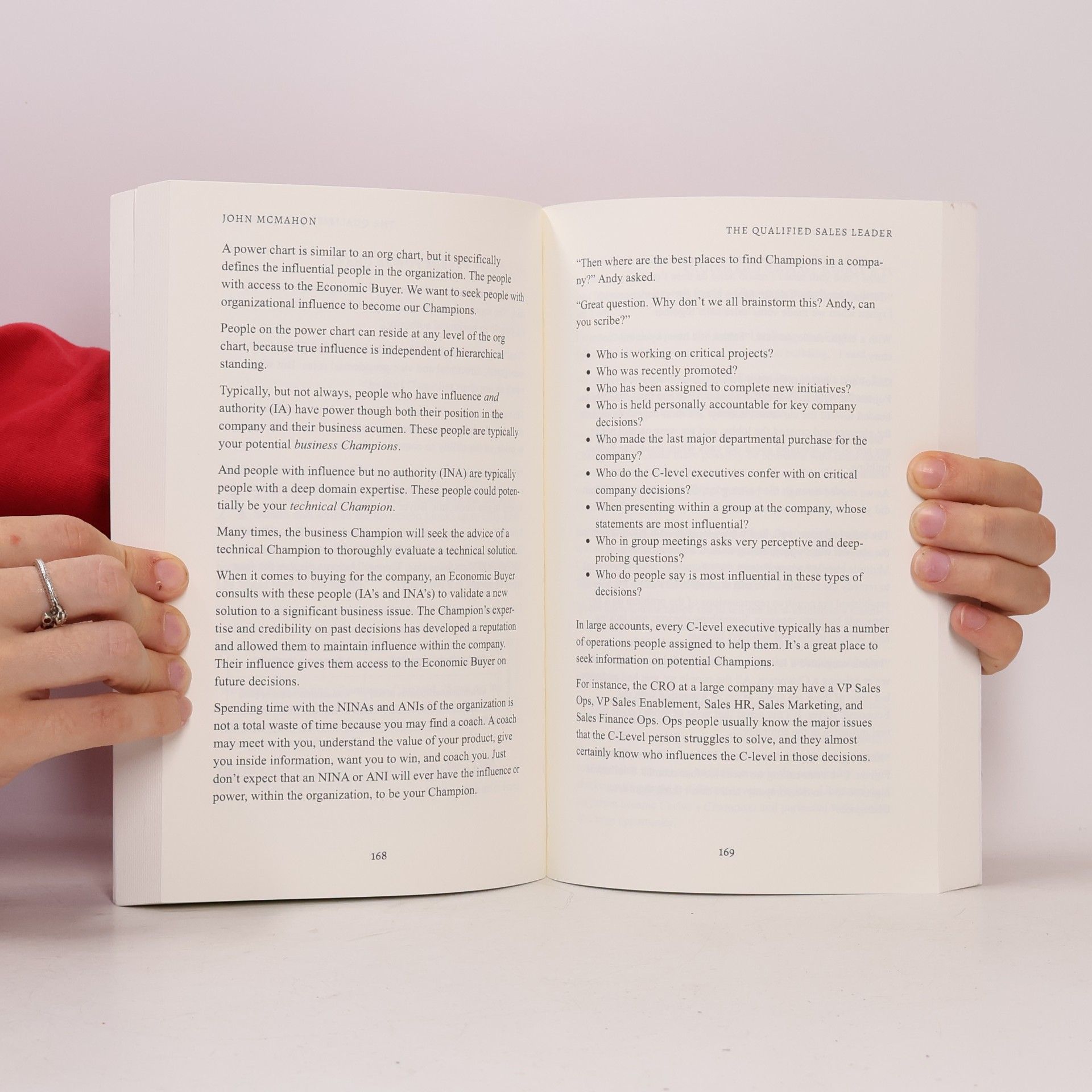 John McMahon The Qualified Sales Leader: Proven Lessons from a Five Time Cro