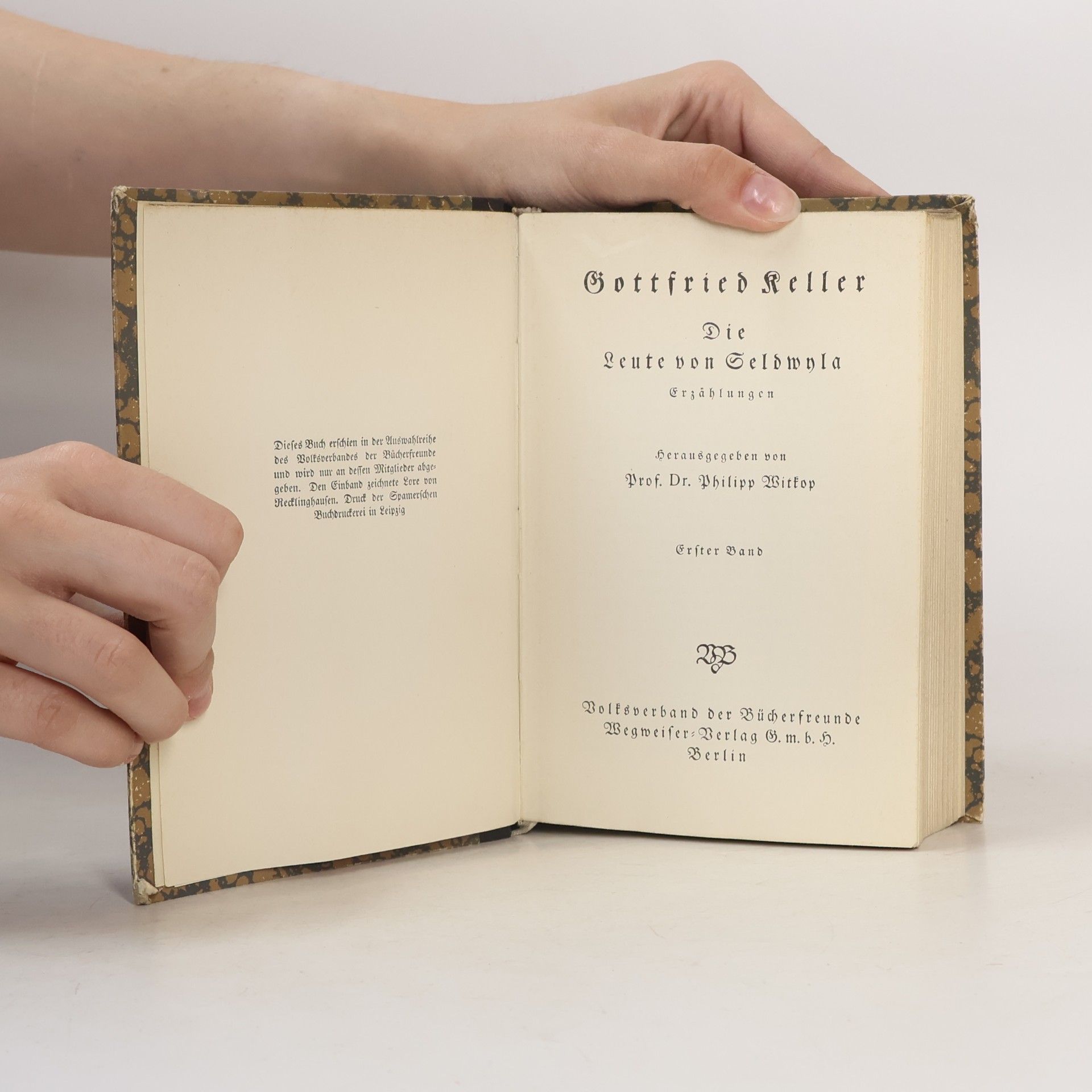 Gottfried Keller Die Leute von Seldwyla