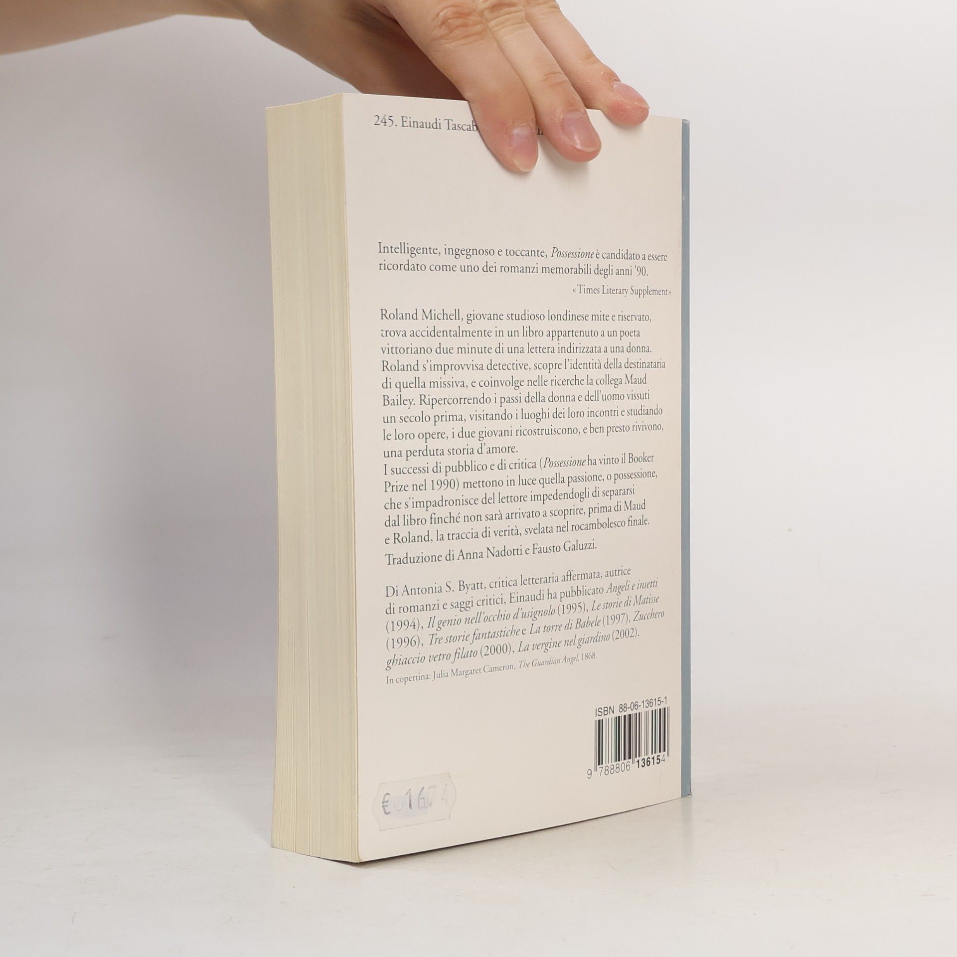 A. S. Antonia Susan Byatt Possessione