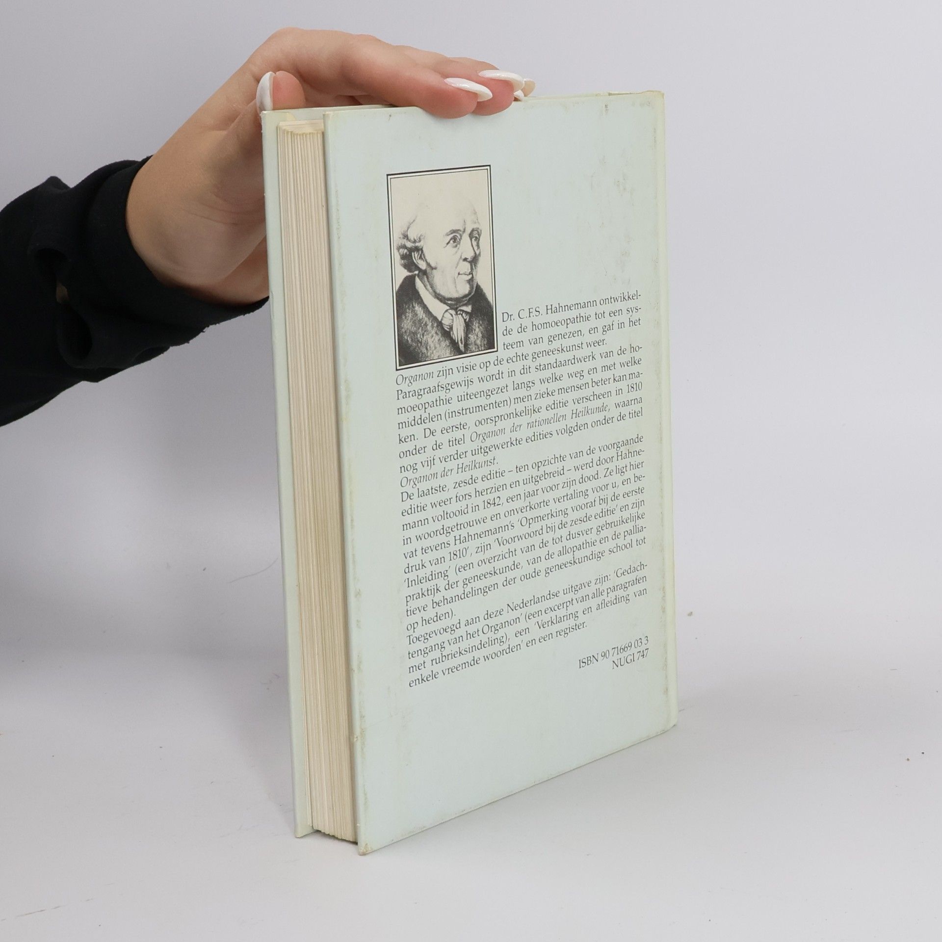 Samuel Hahnemann Organon der geneeskunst: aude sapere - Zesde editie