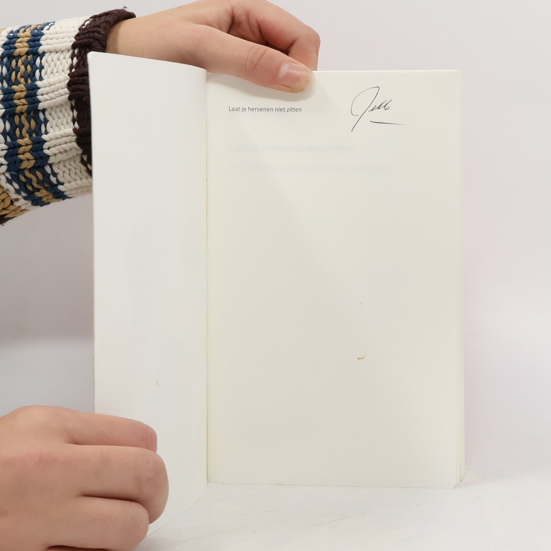 Erik Johan Anton Scherder Laat je hersenen niet zitten