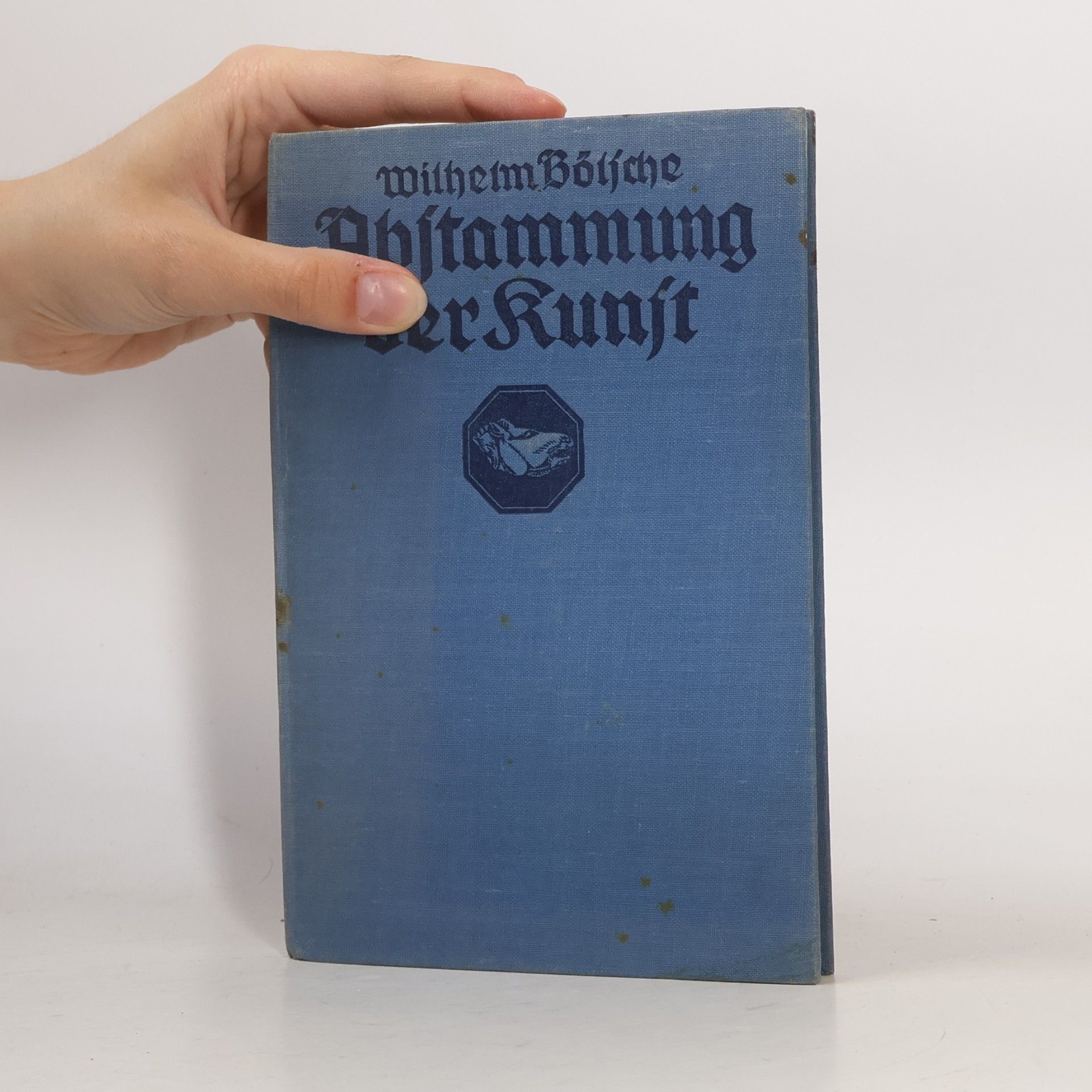 Wilhelm Bölsche Die Abstammung der Kunst