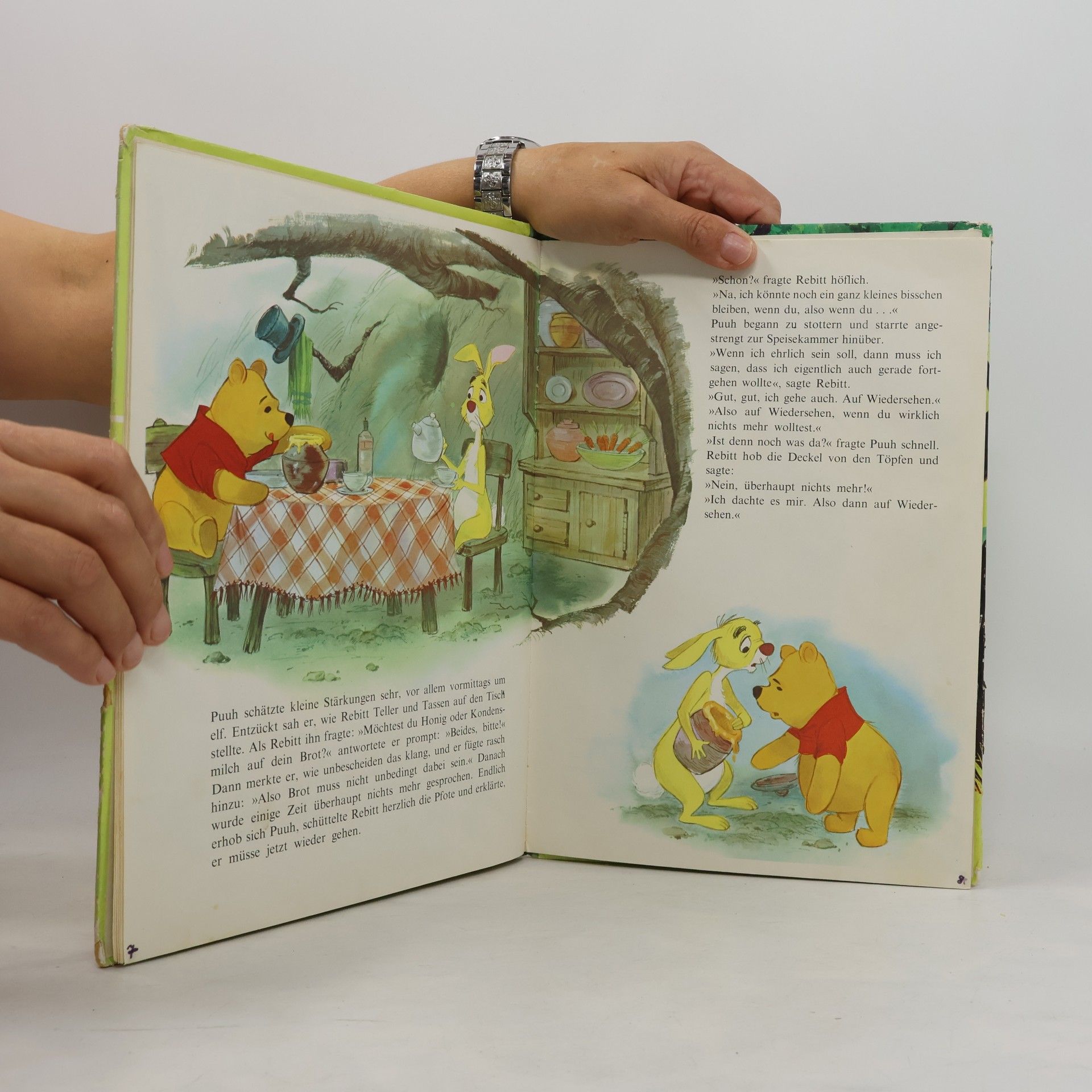 Walt Disney Der kleine Bär Winnie Puuh in der Klemme