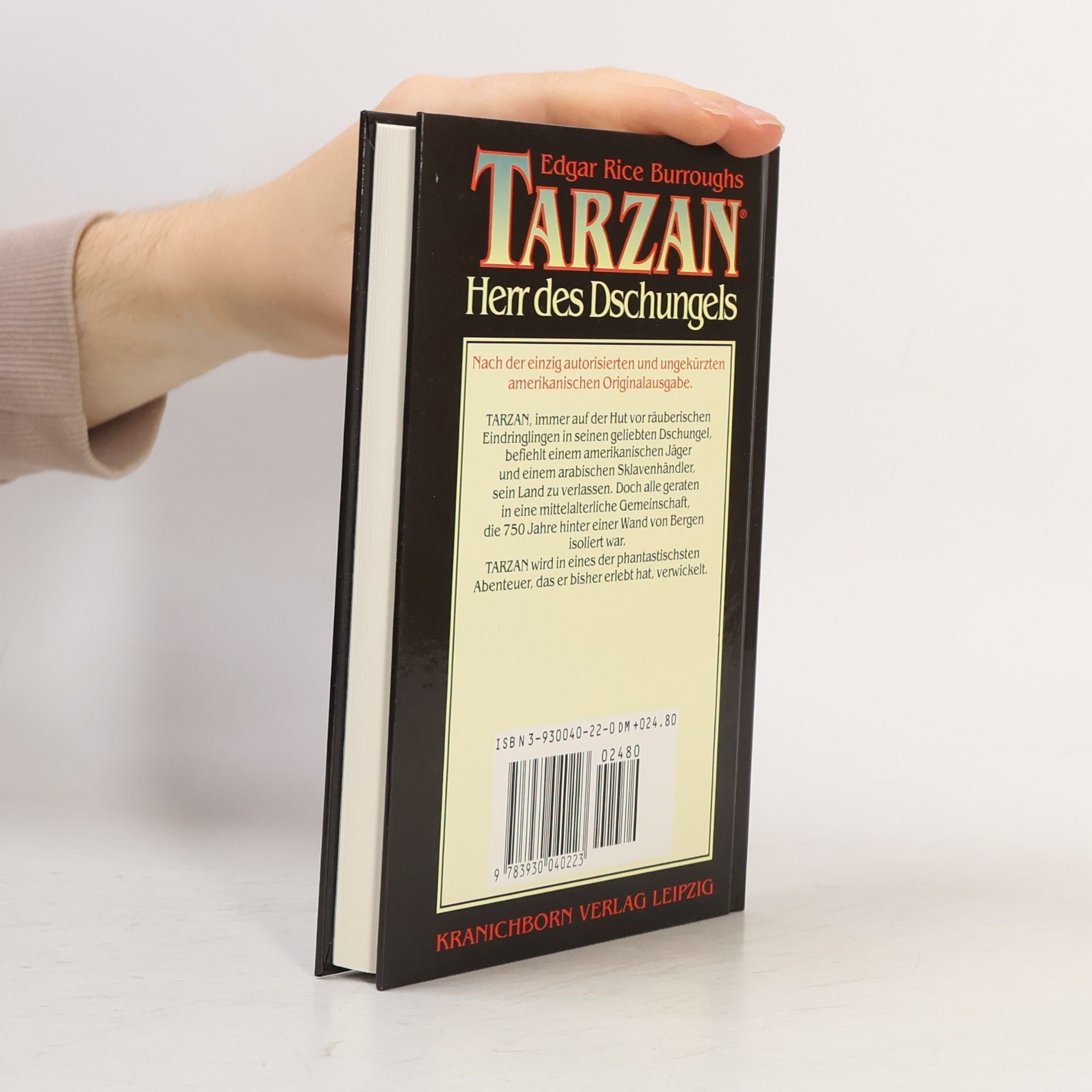 Edgar Rice Burrroughs Tarzan, Herr des Dschungels