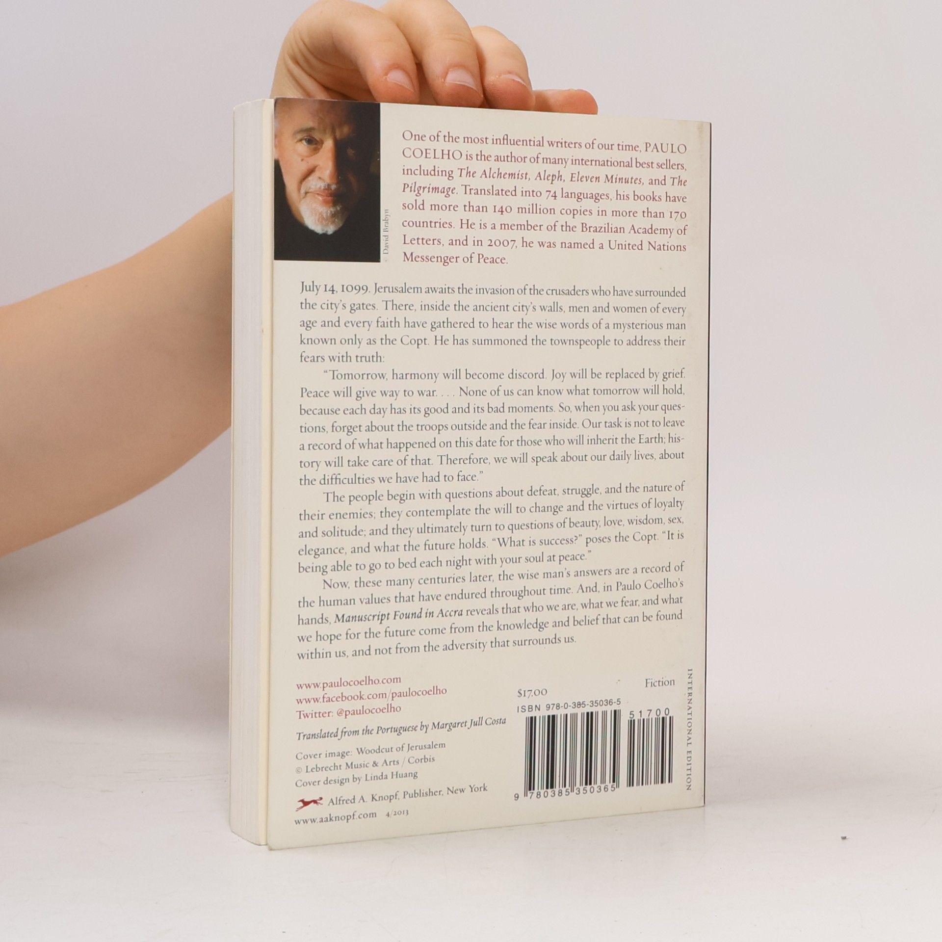 Paulo Coelho Manuscript Found in Accra