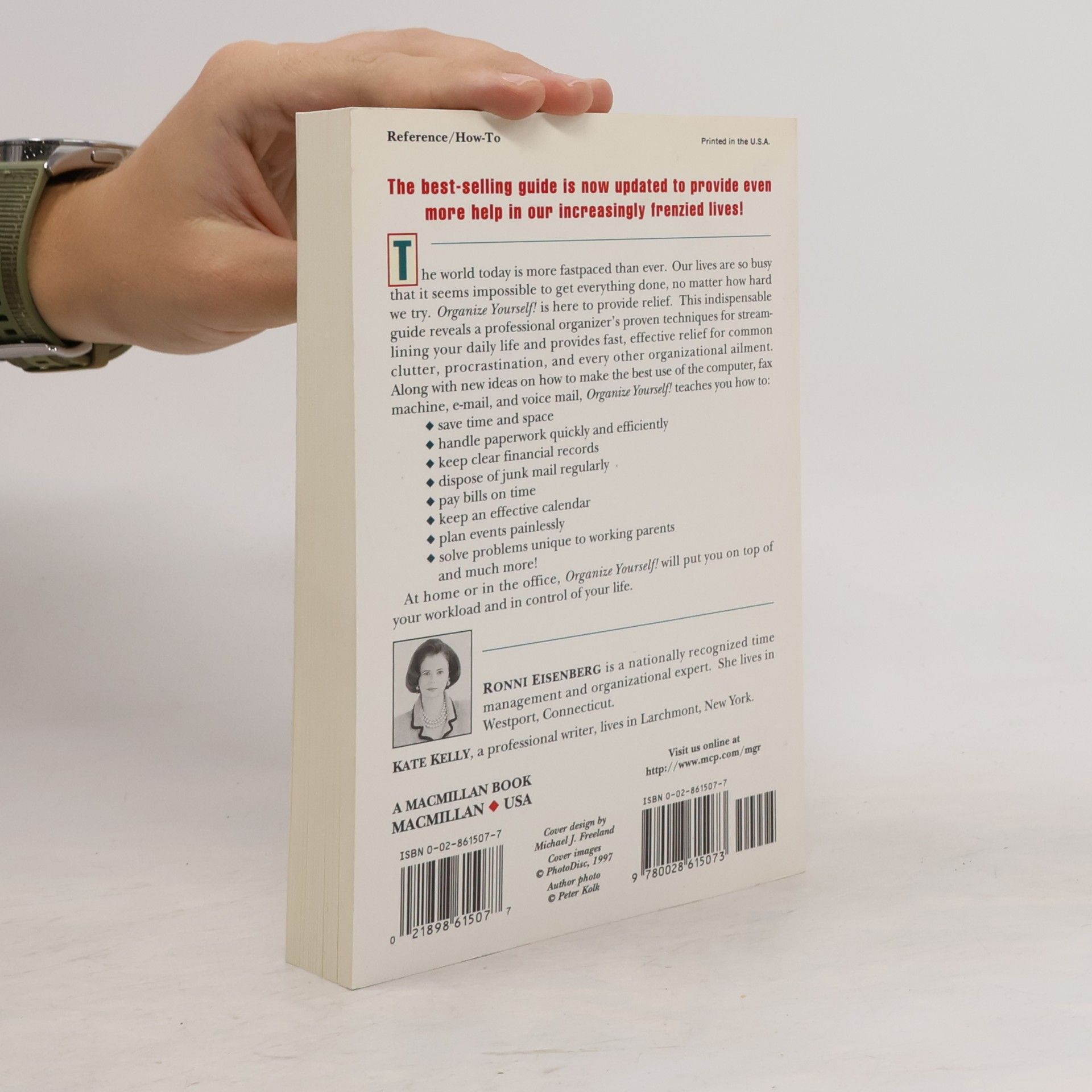Ronni Eisenberg Organize Yourself! New and Revised Edition!