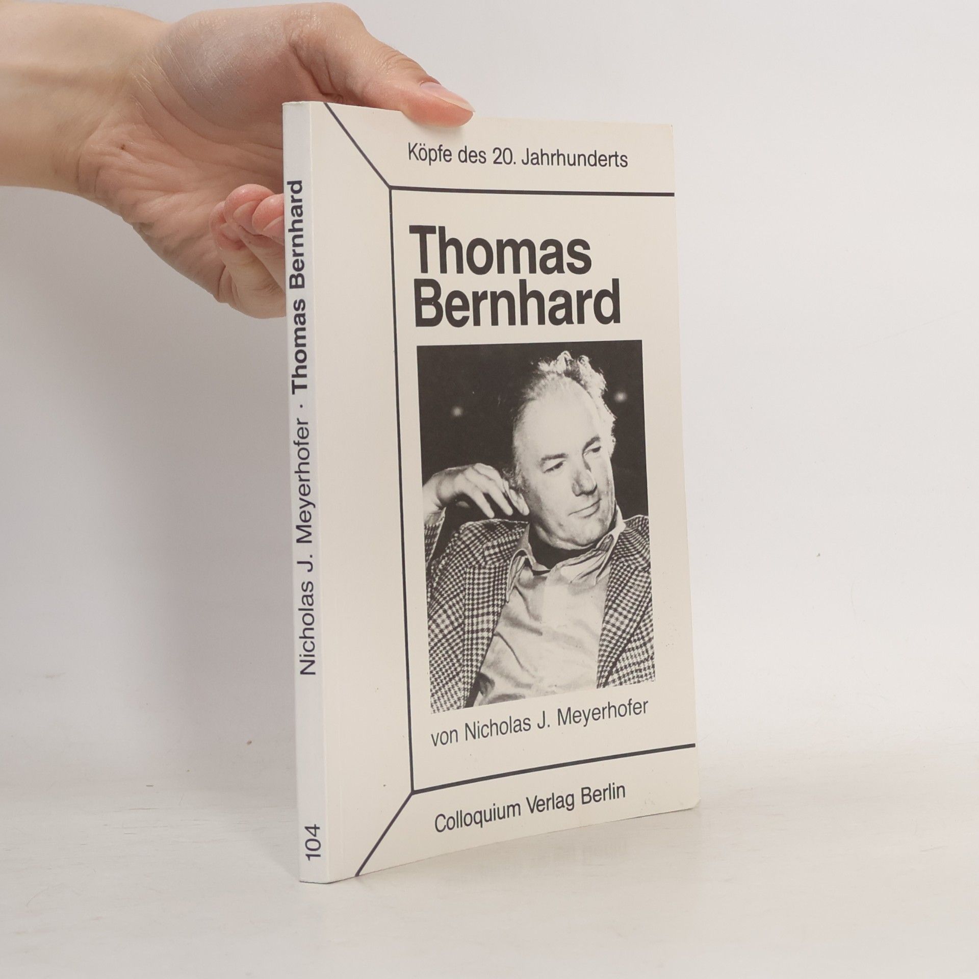 Nicholas J. Meyerhofer Thomas Bernhard